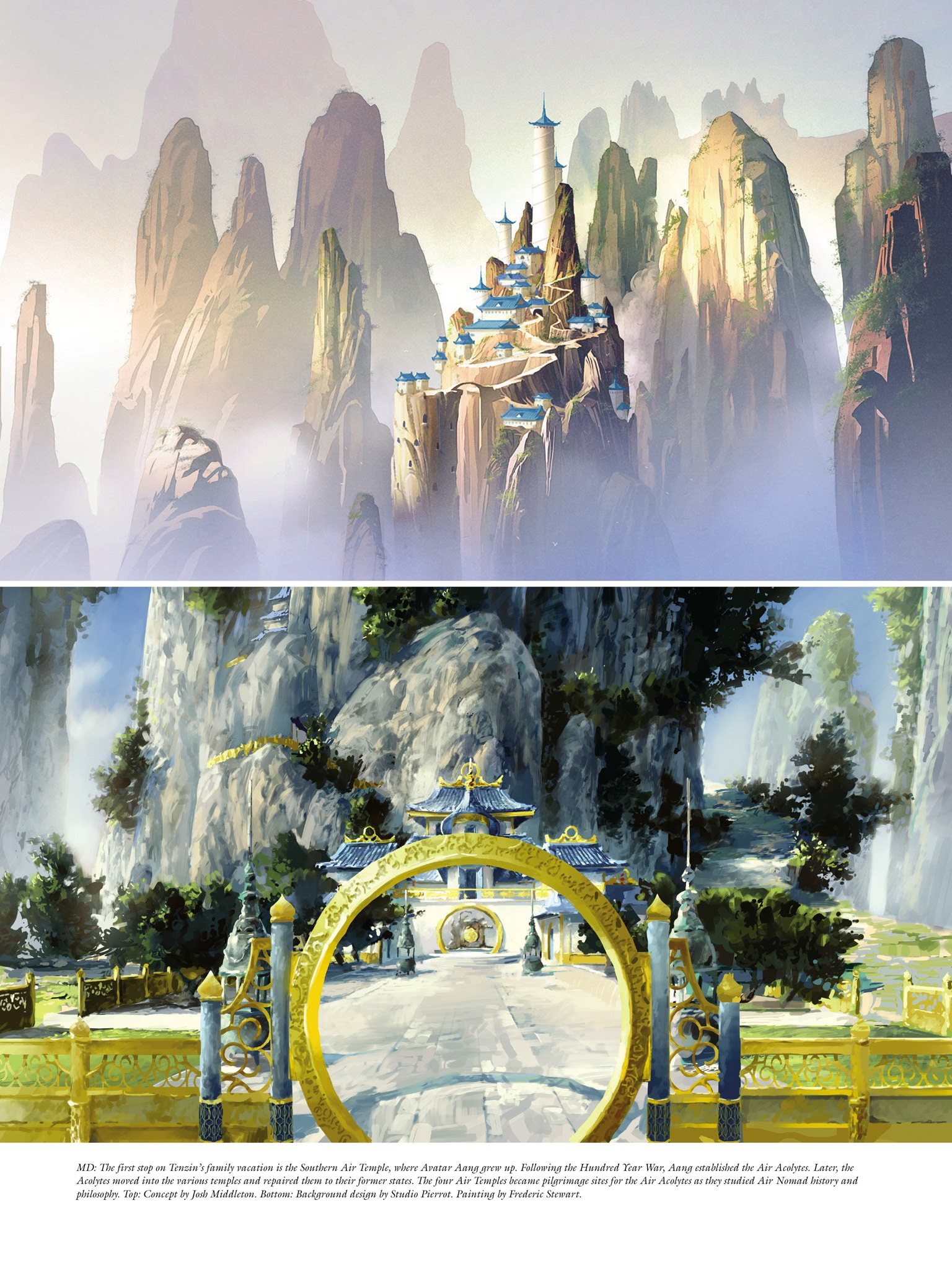 Read online The Legend of Korra: The Art of the Animated Series comic -  Issue # TPB 2 - 38