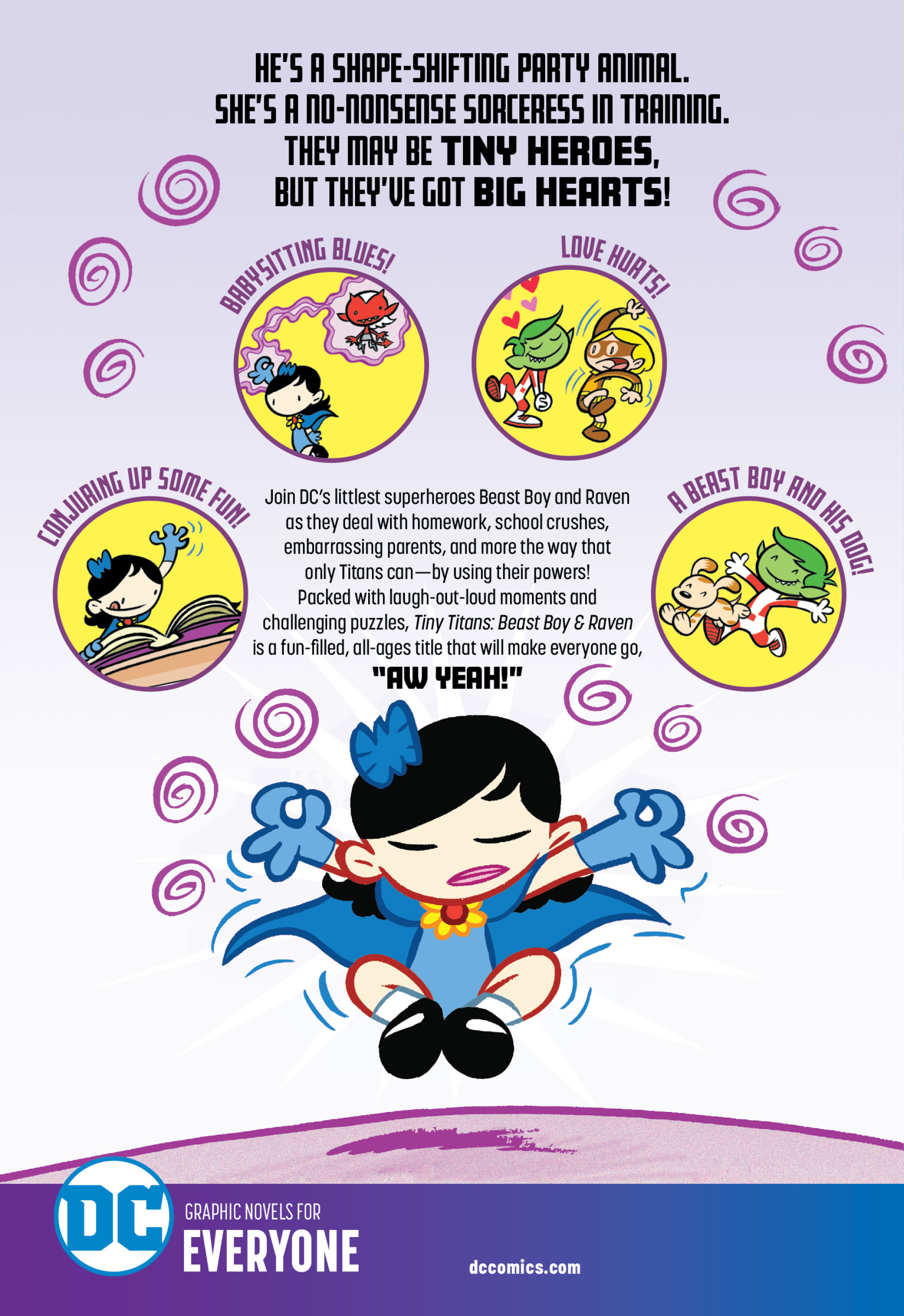 Read online Tiny Titans: Beast Boy & Raven comic -  Issue # TPB - 129