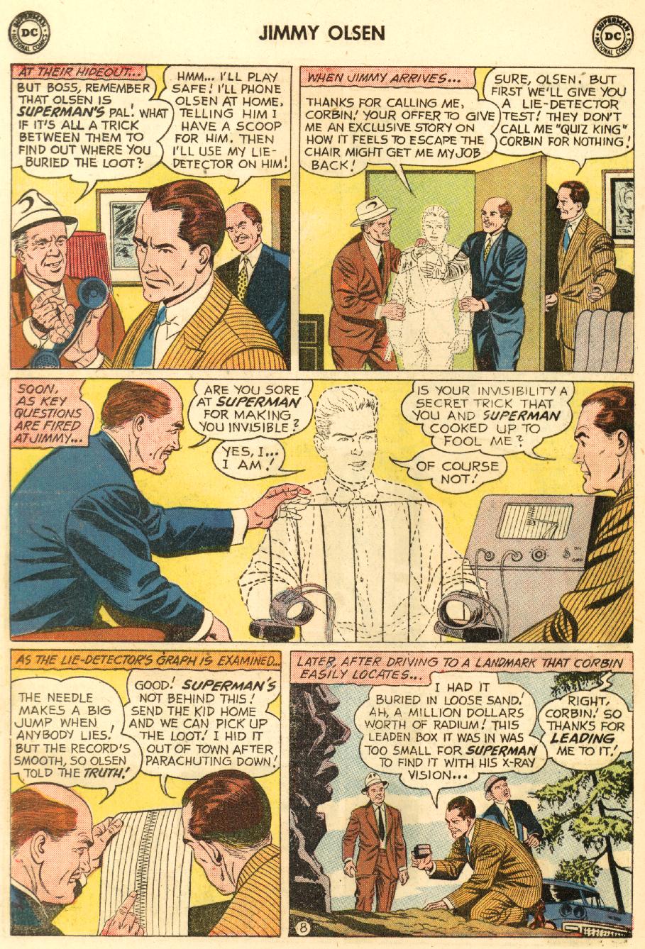Read online Superman's Pal Jimmy Olsen comic -  Issue #40 - 10
