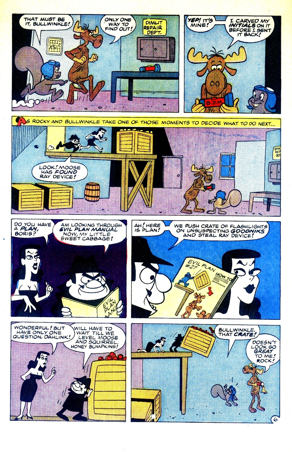 Read online Bullwinkle and Rocky comic -  Issue #1 - 10