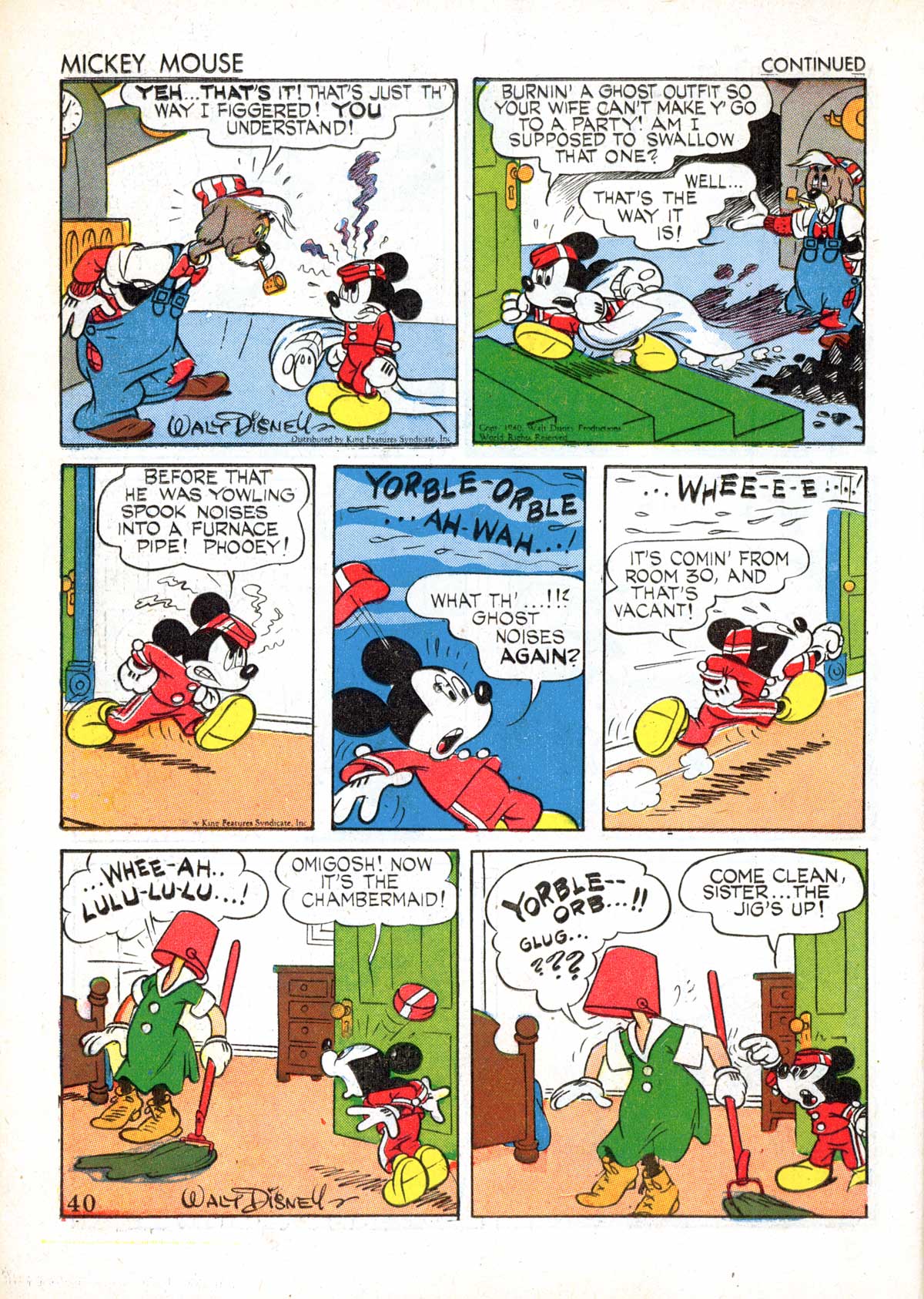 Read online Walt Disney's Comics and Stories comic -  Issue #33 - 42