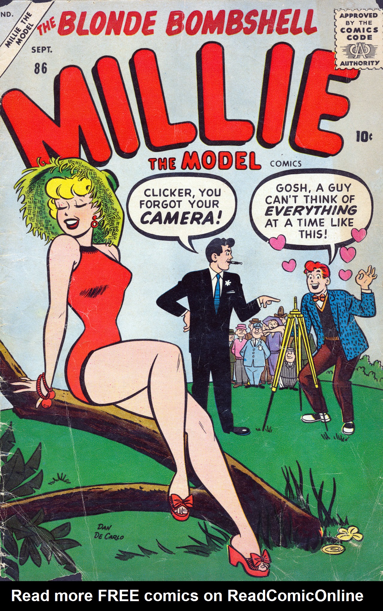 Read online Millie the Model comic -  Issue #86 - 1