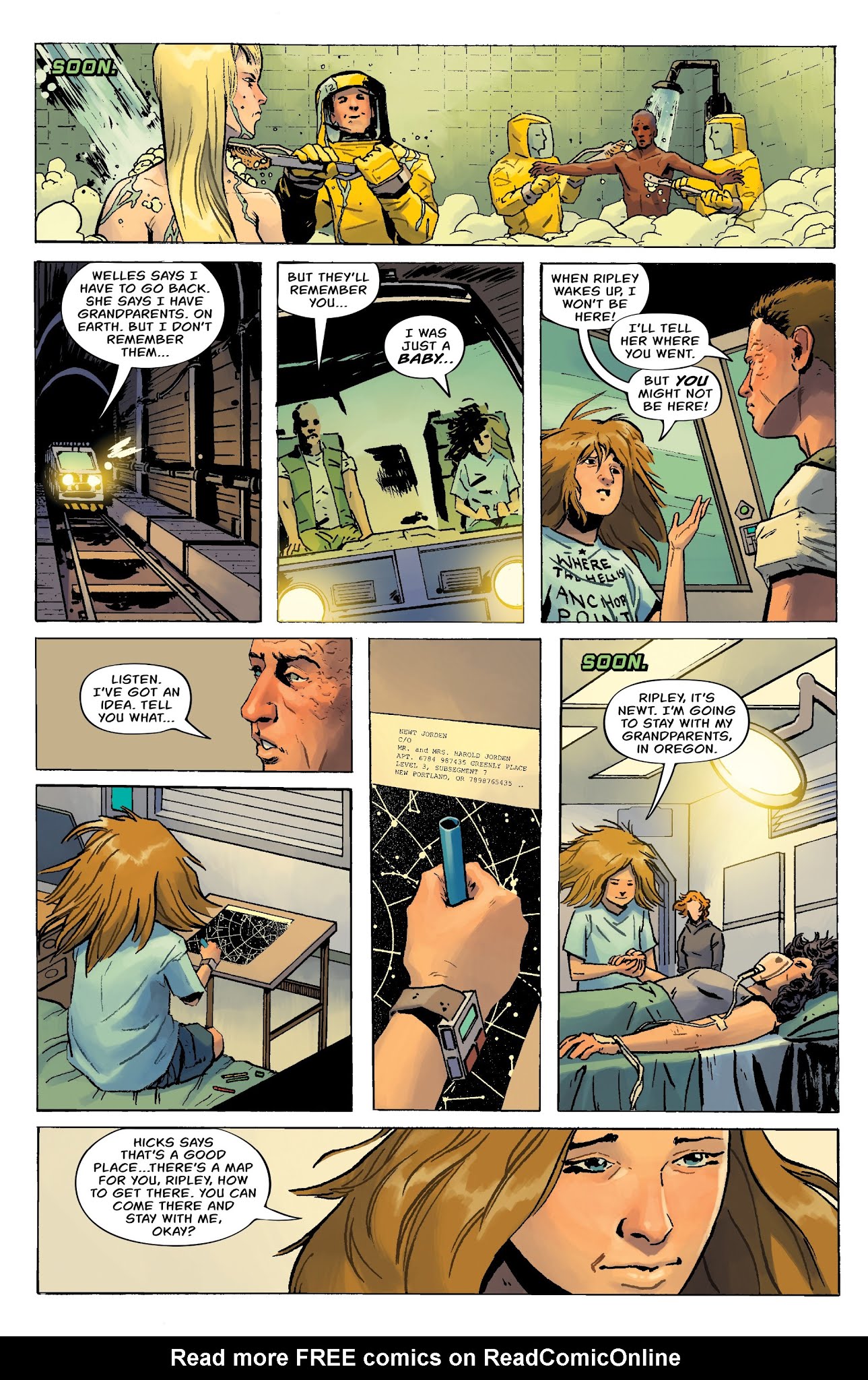 Read online William Gibson's Alien 3 comic -  Issue #3 - 11