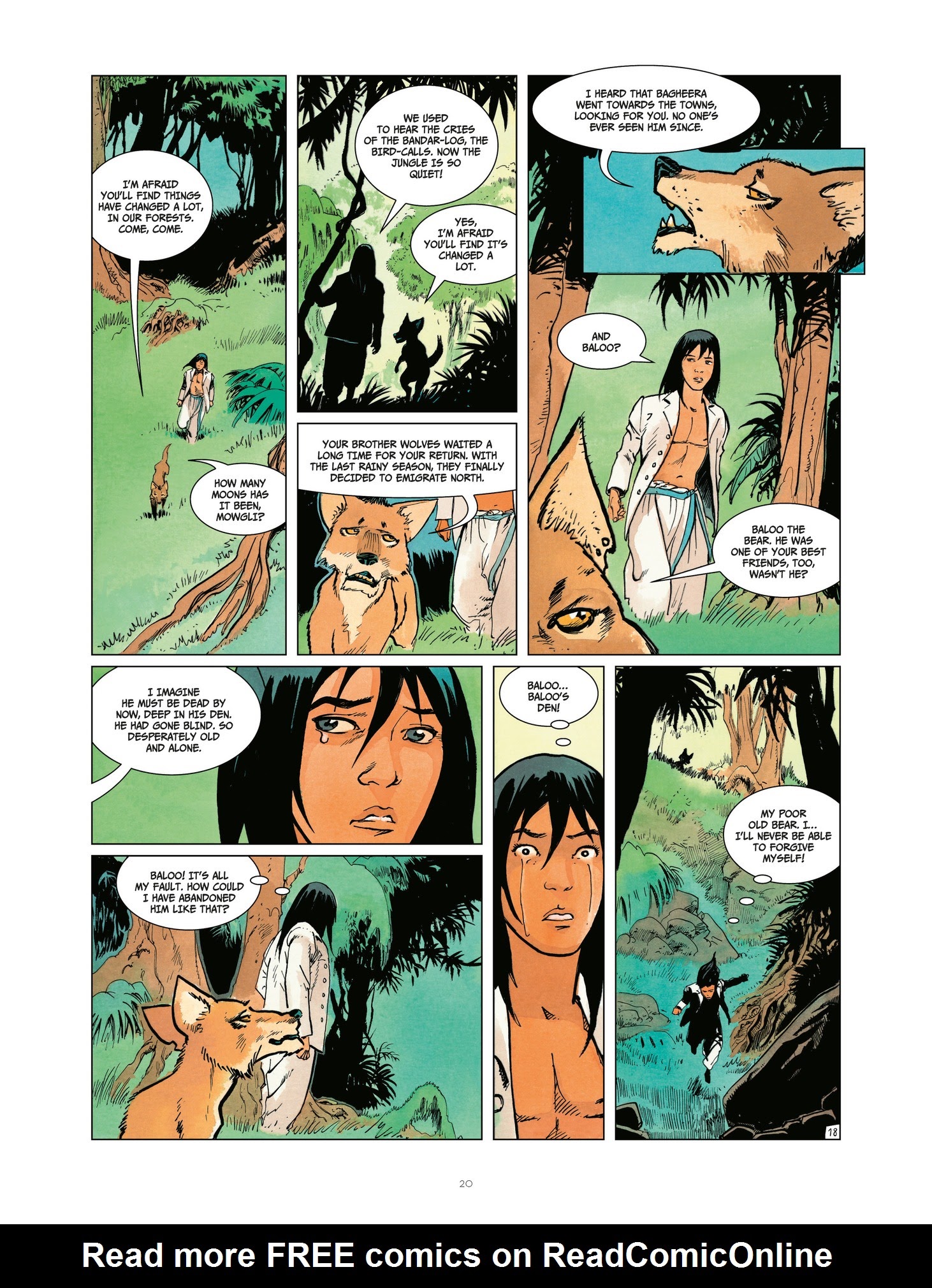 Read online The Last Jungle Book comic -  Issue #4 - 20