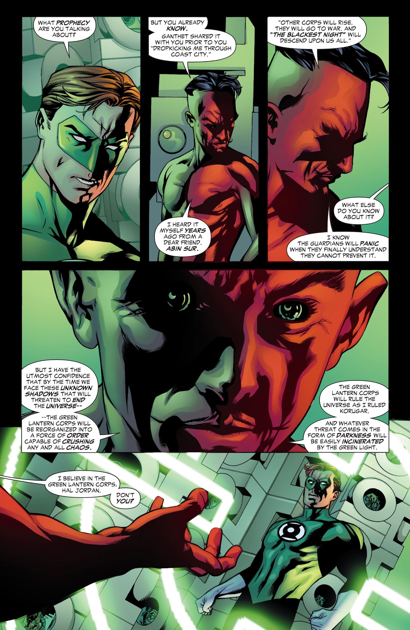 Read online Green Lantern (2005) comic -  Issue # _TPB 6 (Part 1) - 64