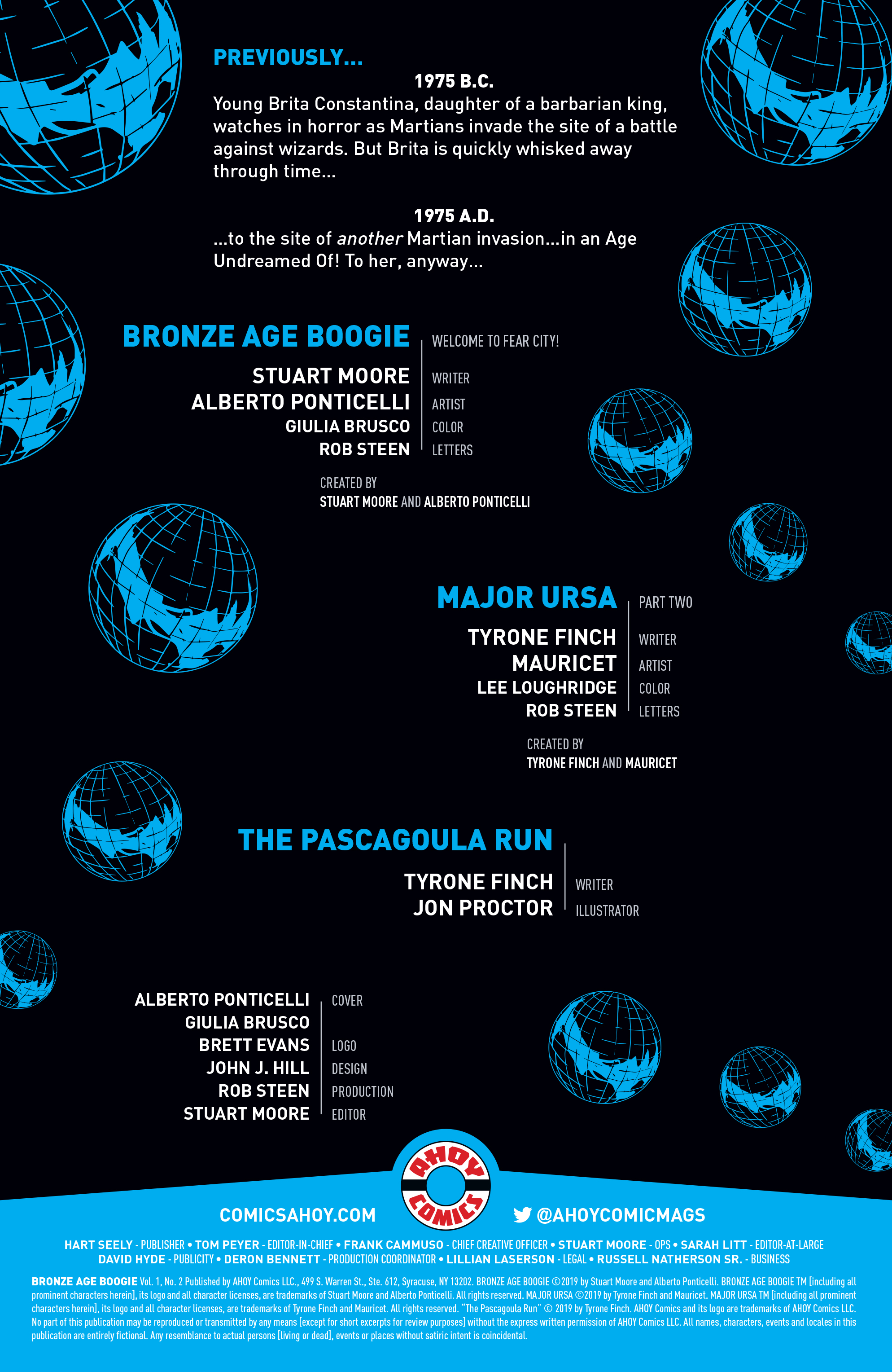 Read online Bronze Age Boogie comic -  Issue #2 - 2