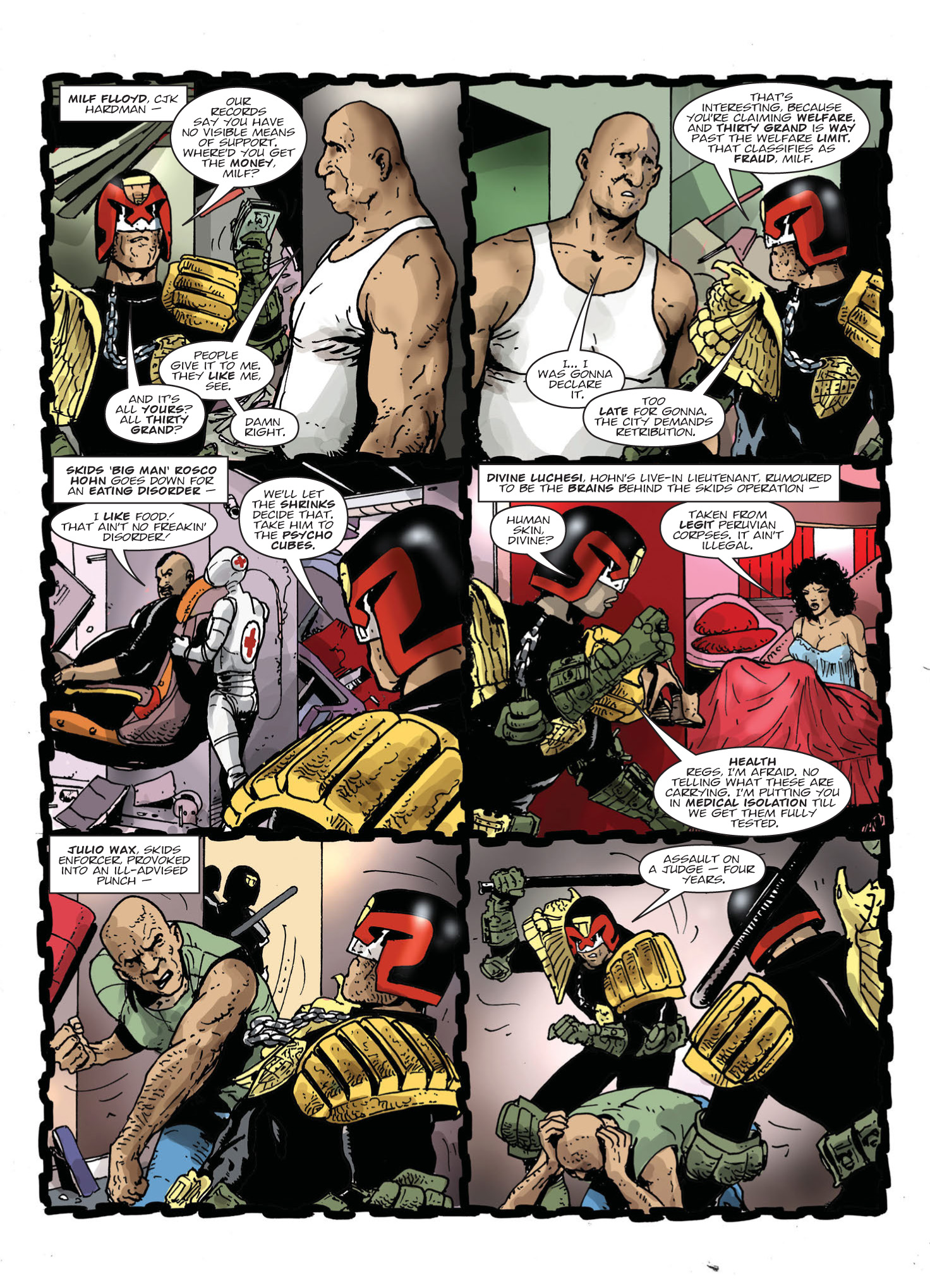 Read online Judge Dredd Megazine (Vol. 5) comic -  Issue #396 - 106