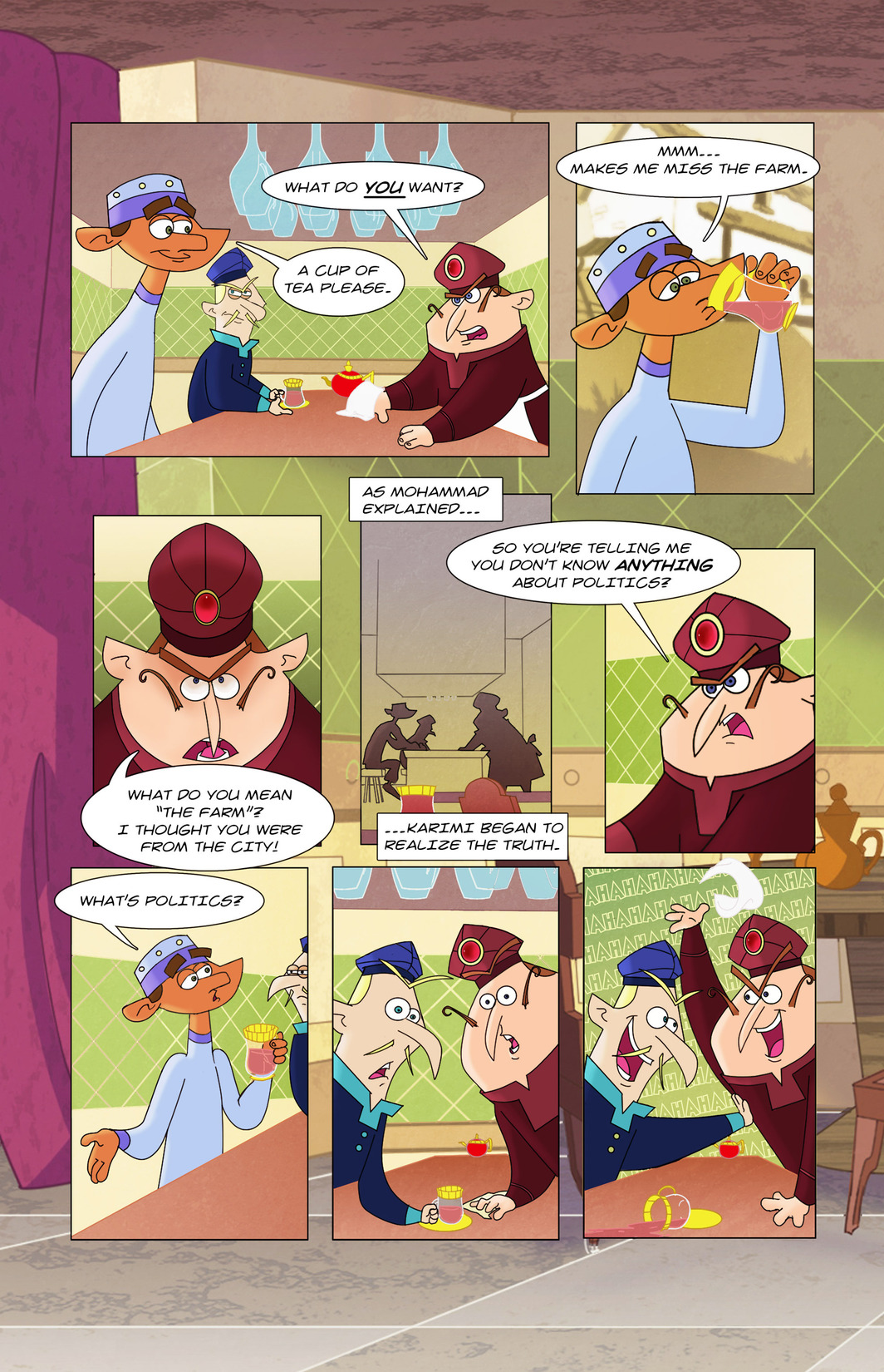 Read online 1001 Nights comic -  Issue #8 - 14