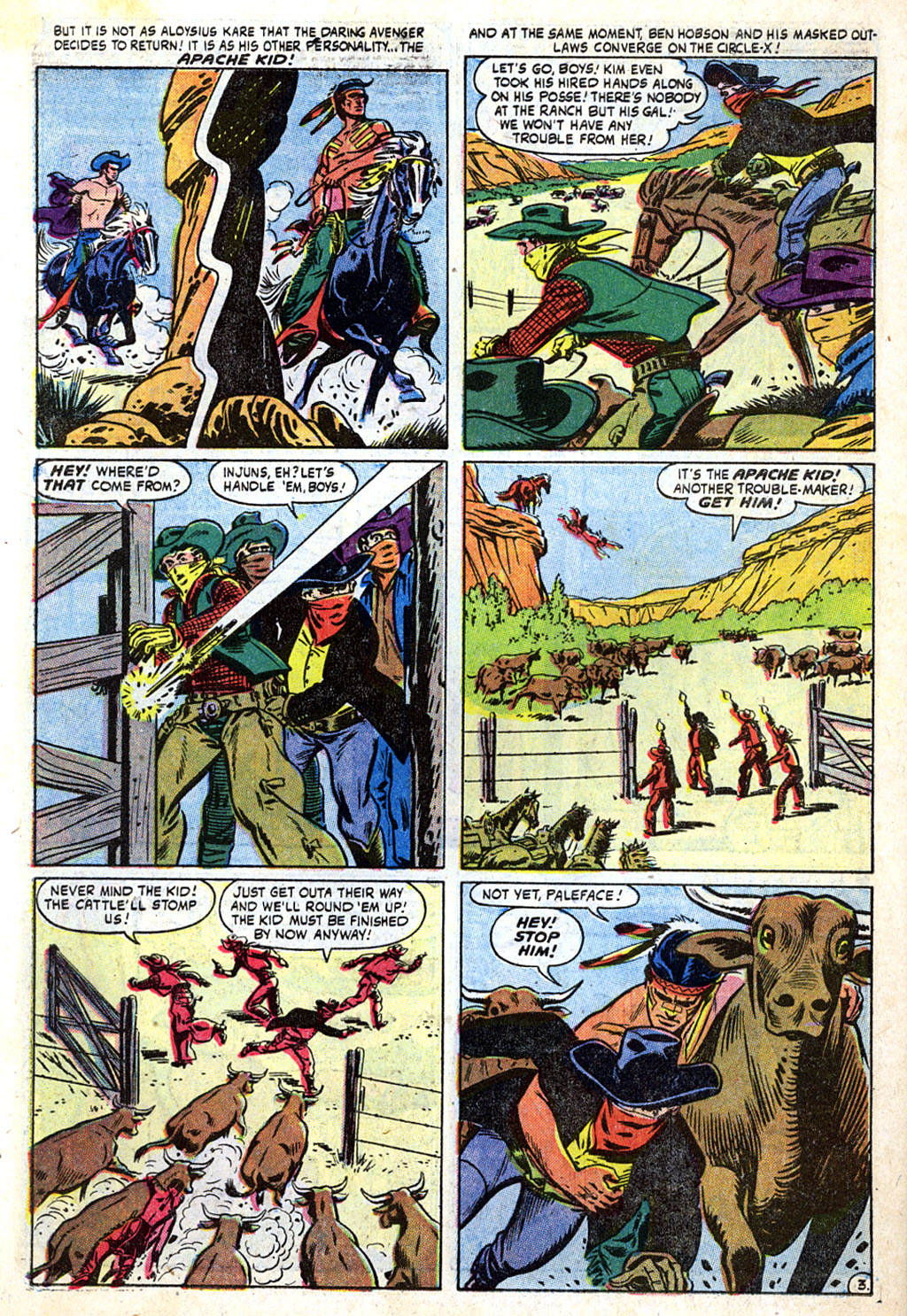 Read online Apache Kid comic -  Issue #19 - 29