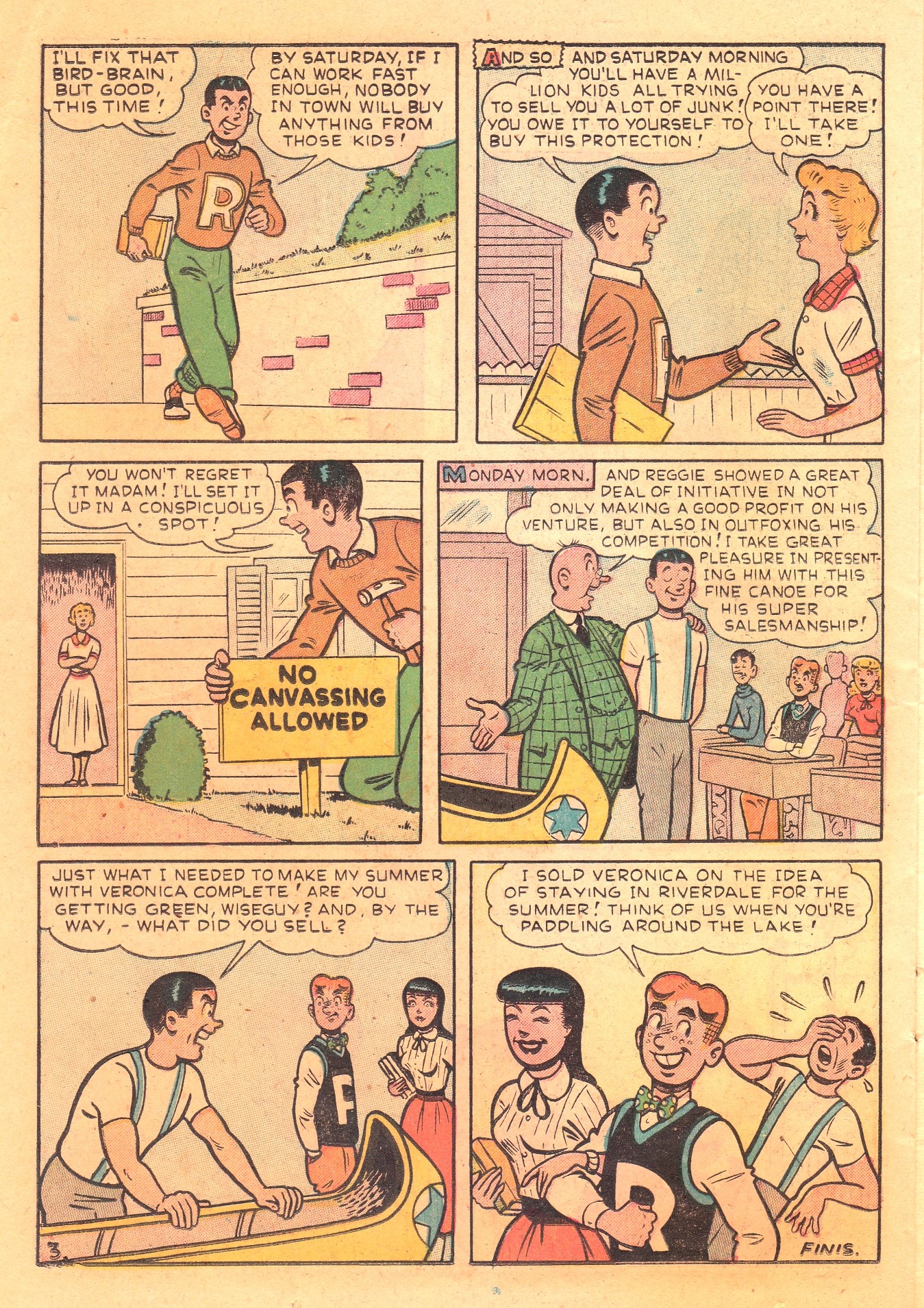 Read online Archie's Rival Reggie comic -  Issue #4 - 24