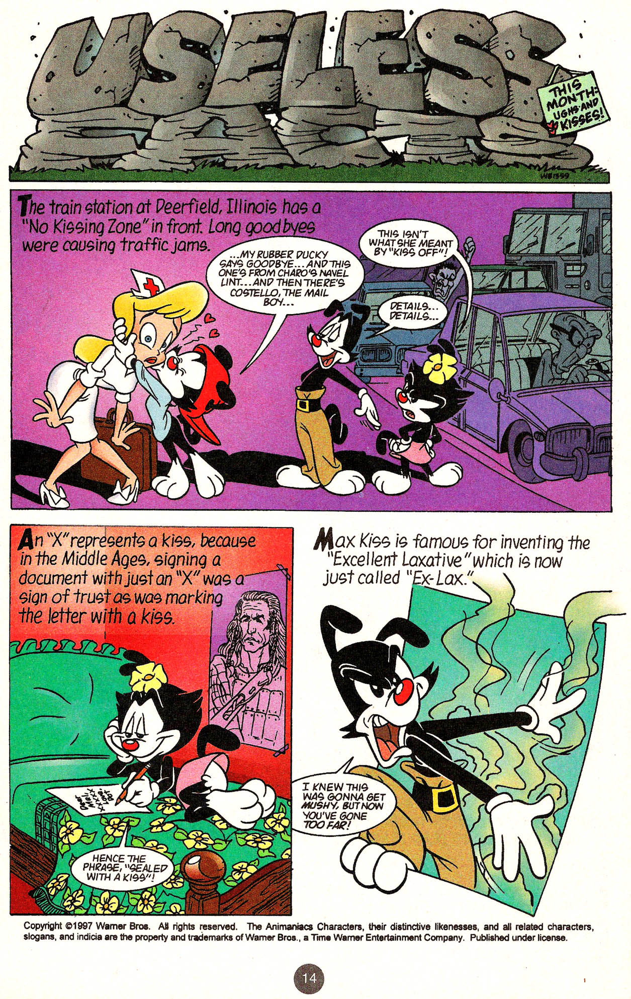 Read online Animaniacs comic -  Issue #27 - 16