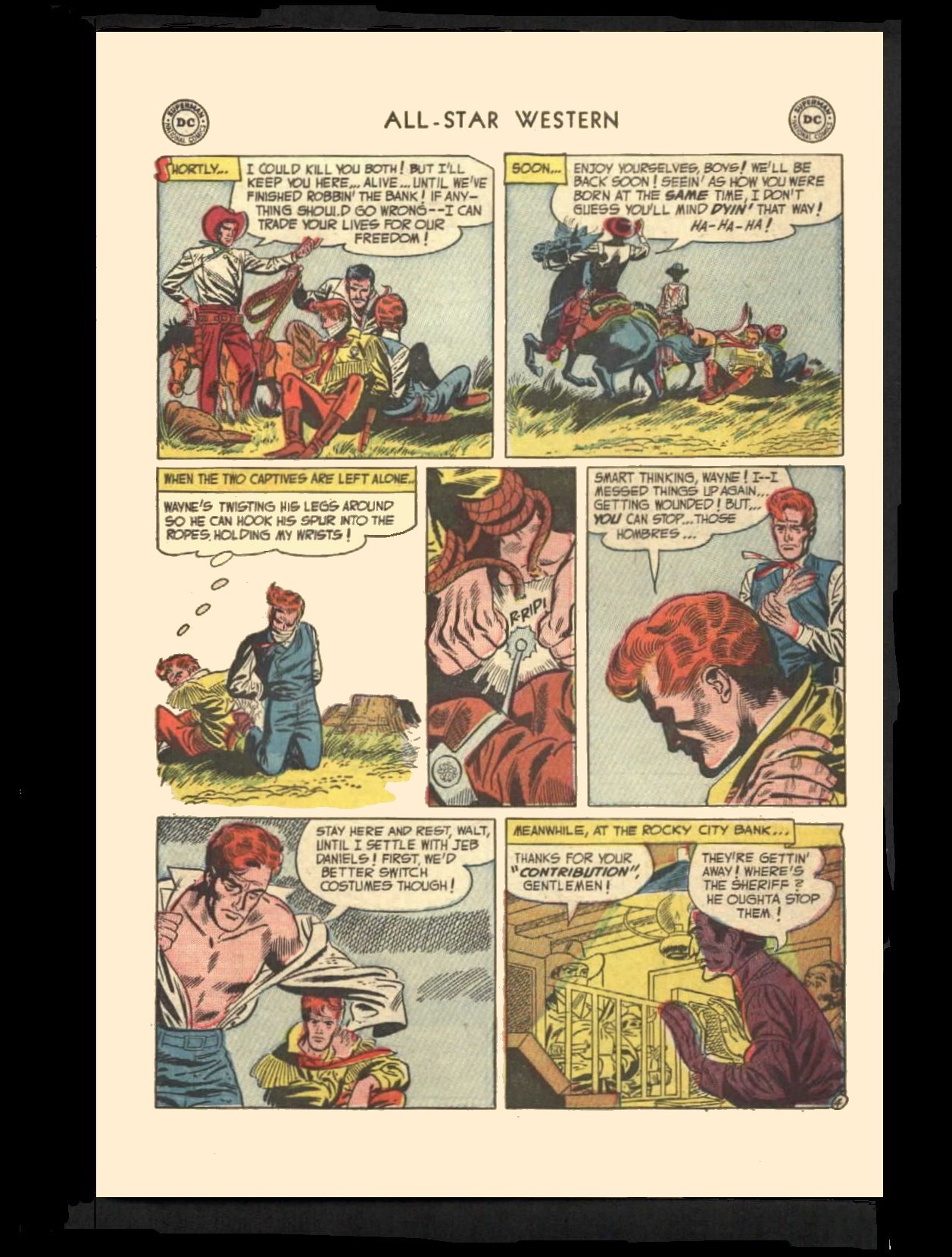 Read online All-Star Western (1951) comic -  Issue #72 - 31