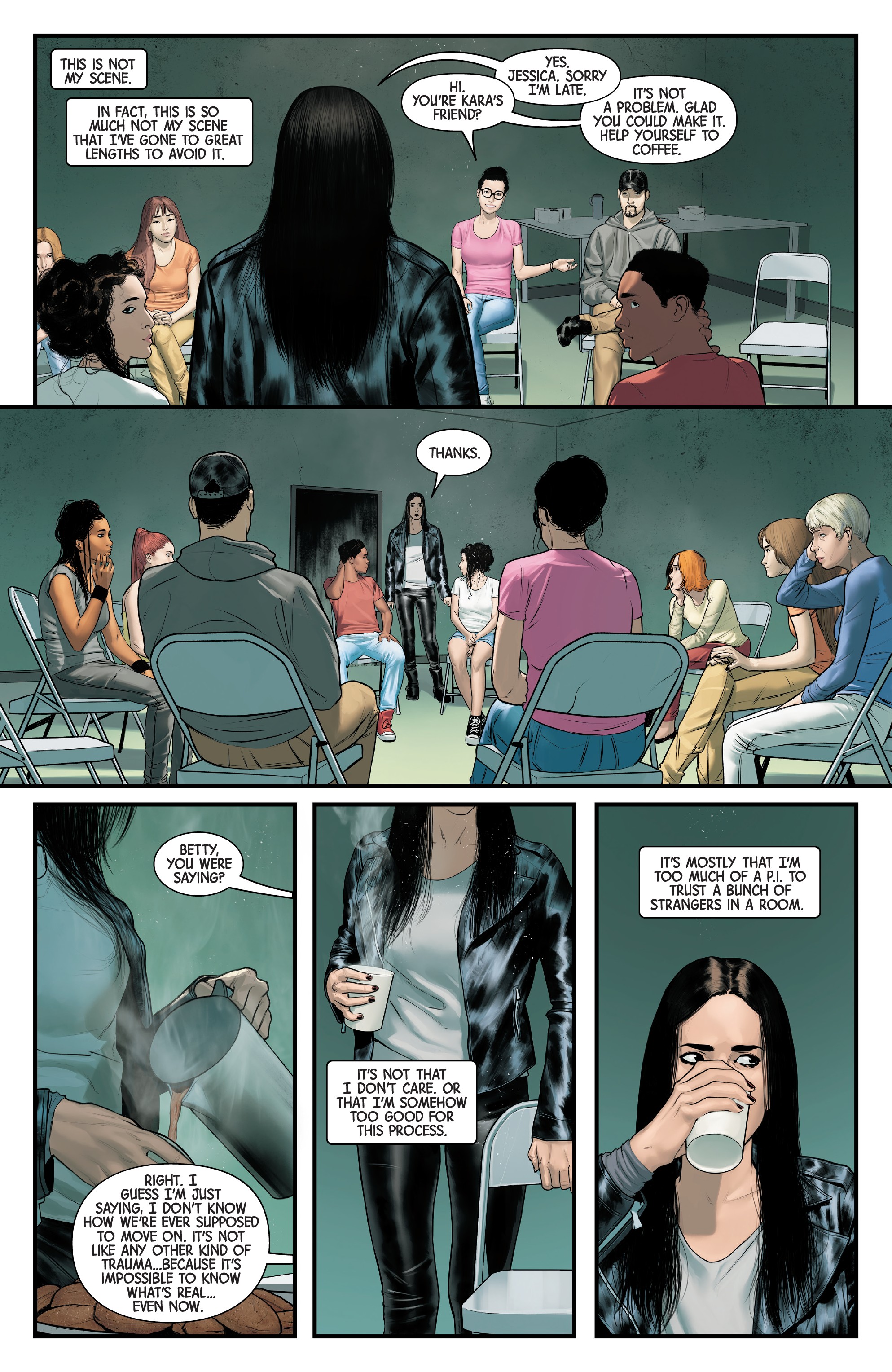 Read online Jessica Jones: Purple Daughter comic -  Issue #1 - 34