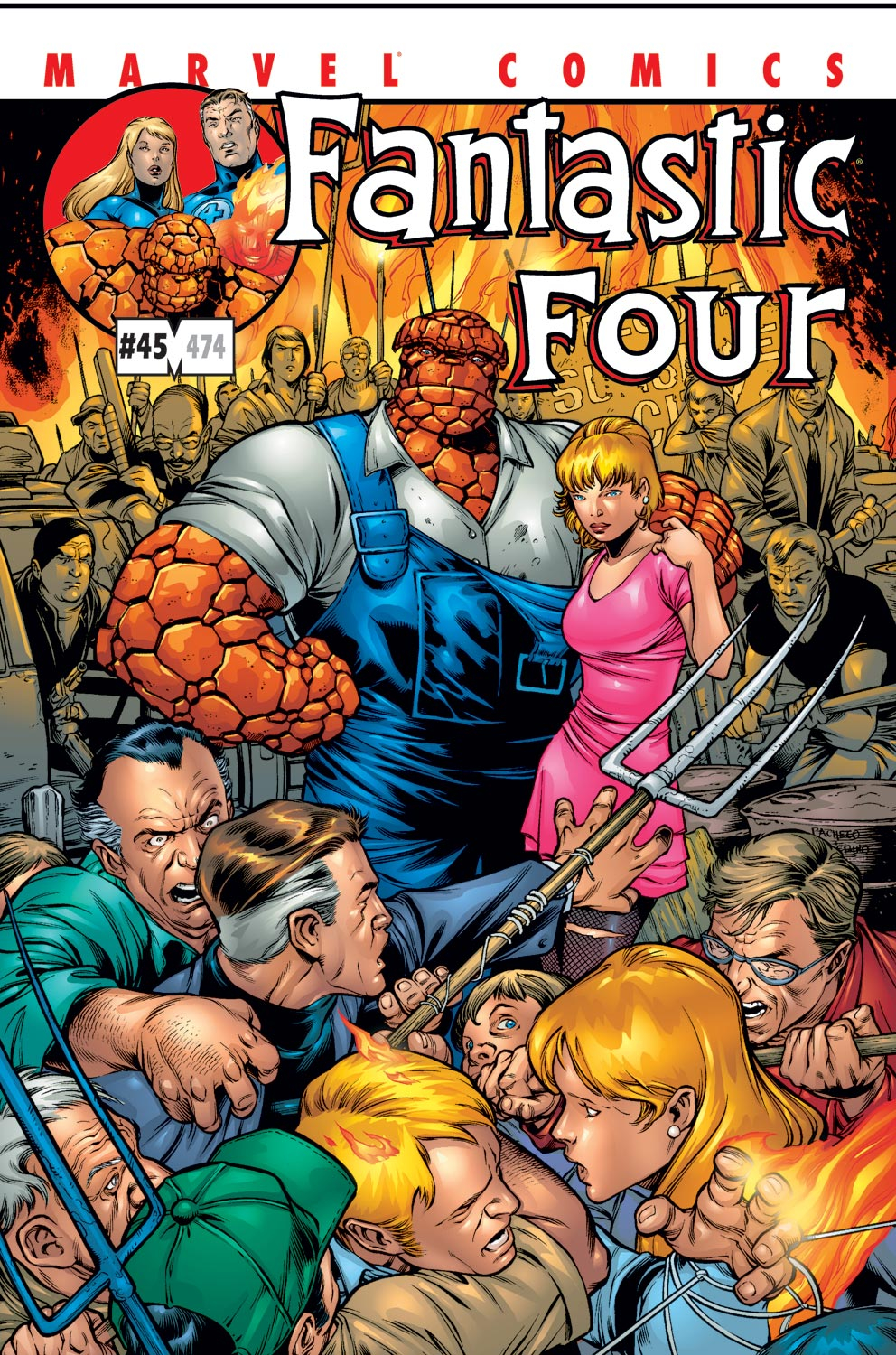 Read online Fantastic Four (1998) comic -  Issue #45 - 1