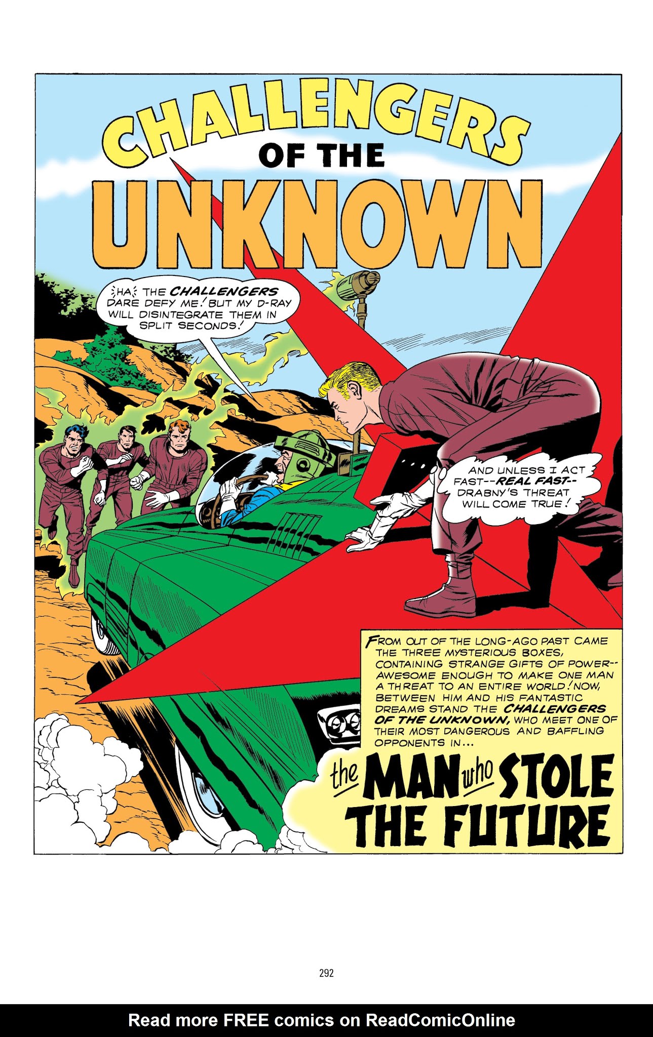 Read online Challengers of the Unknown by Jack Kirby comic -  Issue # TPB (Part 3) - 92