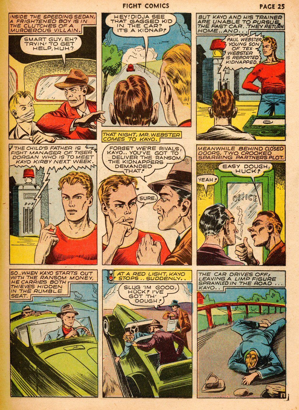 Read online Fight Comics comic -  Issue #15 - 26