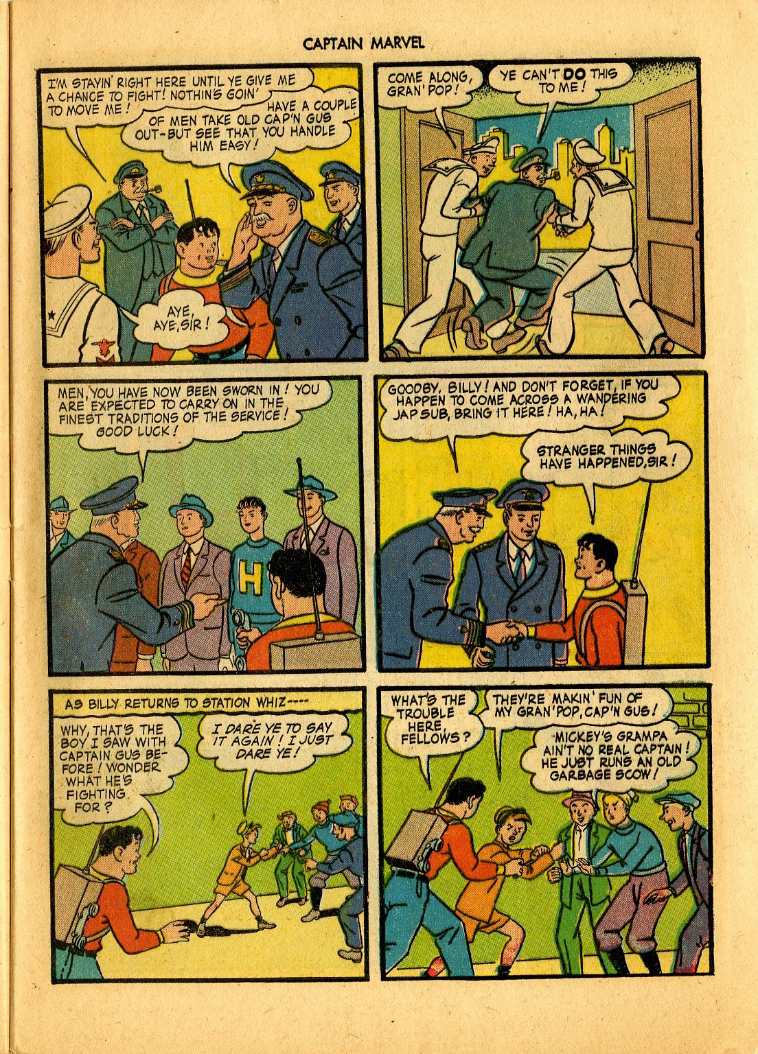 Read online Captain Marvel Adventures comic -  Issue #39 - 21