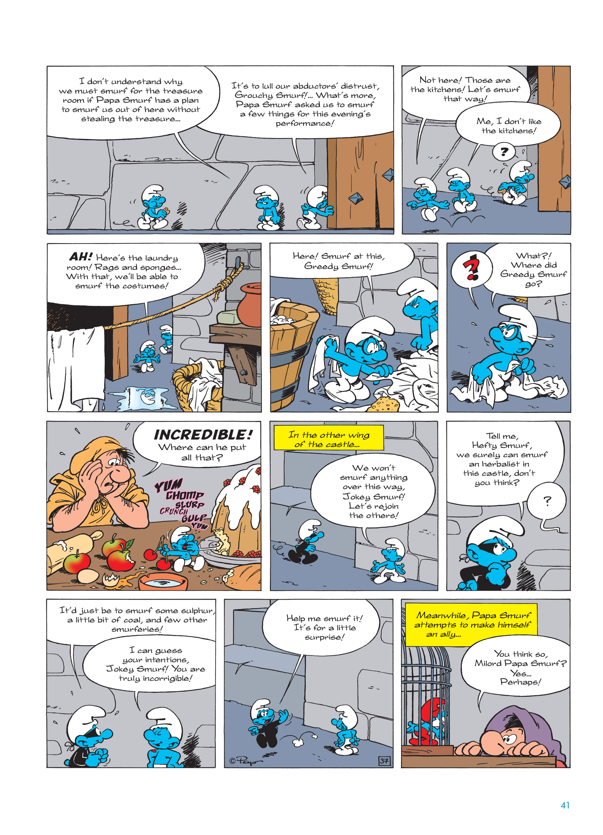 Read online The Smurfs comic -  Issue #19 - 41