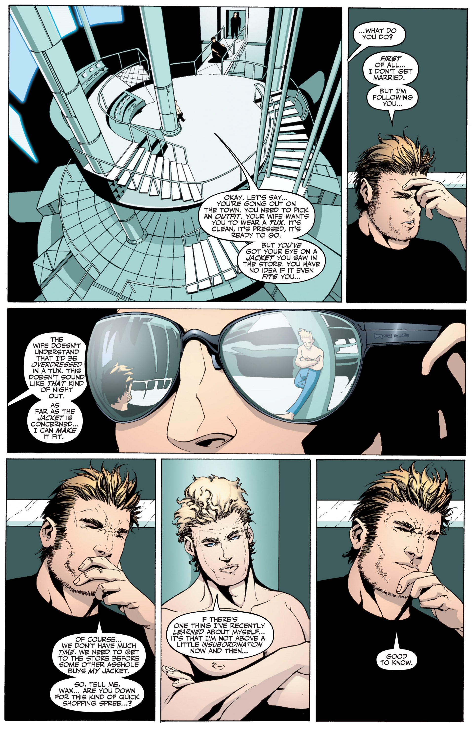 Read online Wildcats Version 3.0 comic -  Issue #8 - 21