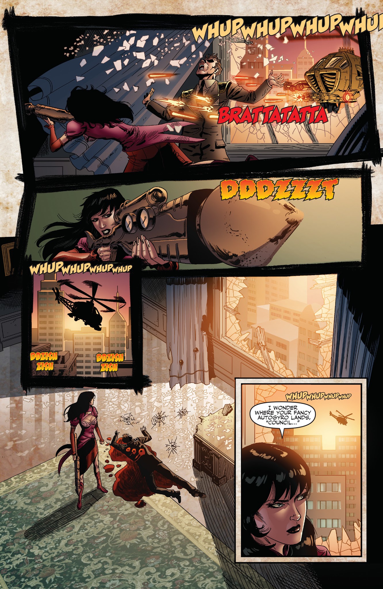 Read online Legenderry: Vampirella comic -  Issue # _TPB - 26