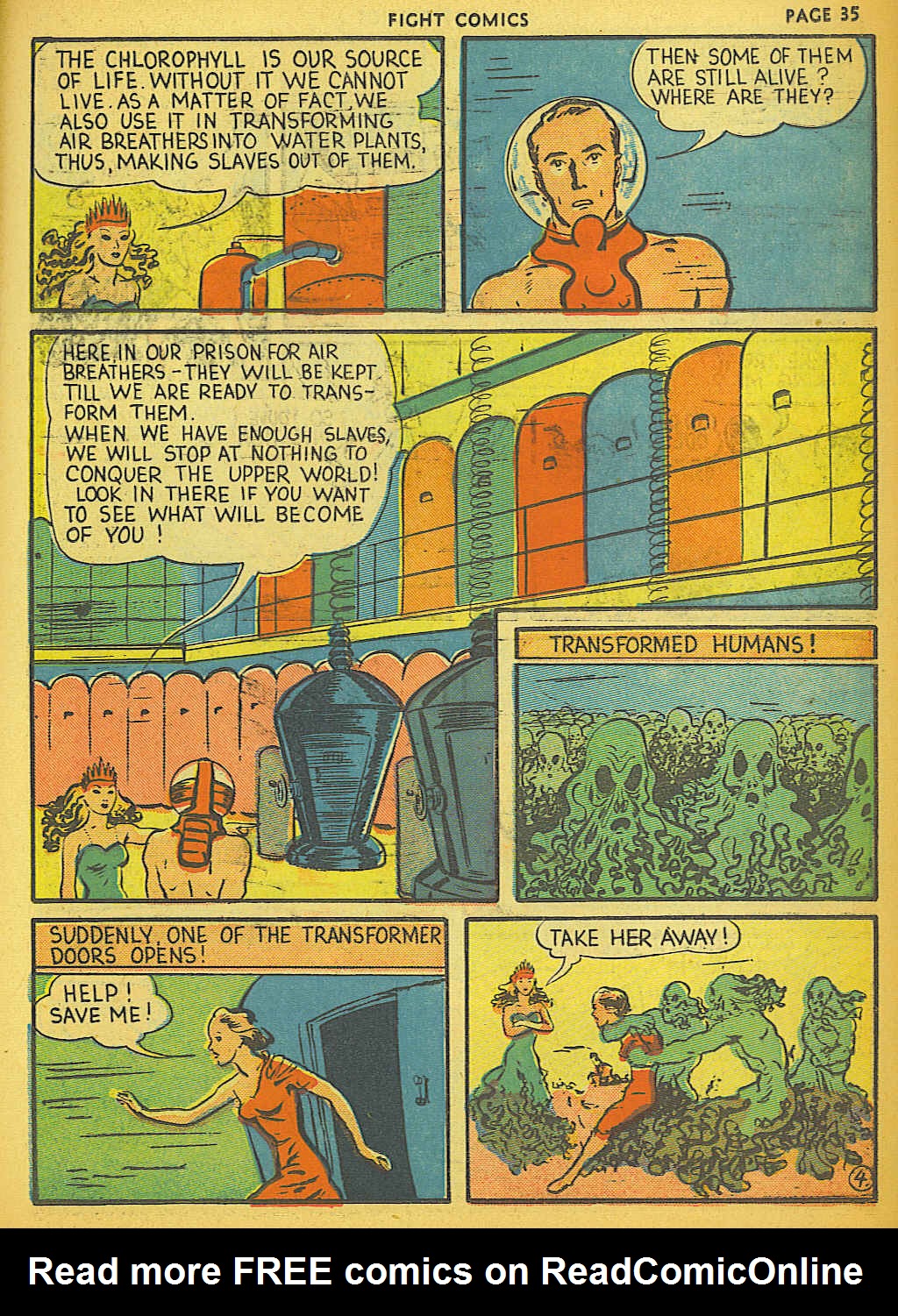 Read online Fight Comics comic -  Issue #2 - 37