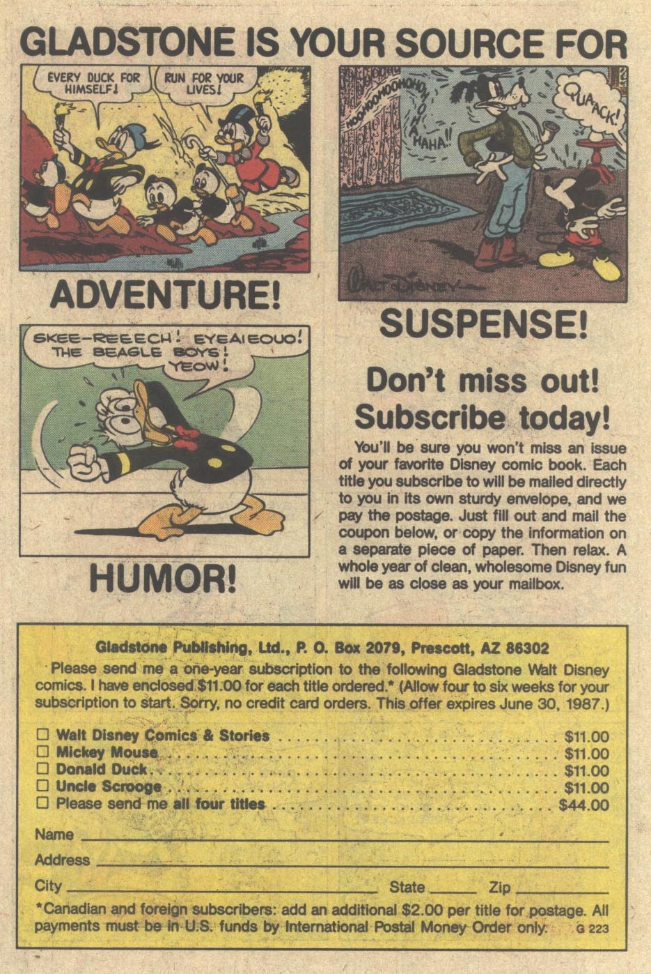 Read online Walt Disney's Comics and Stories comic -  Issue #519 - 10