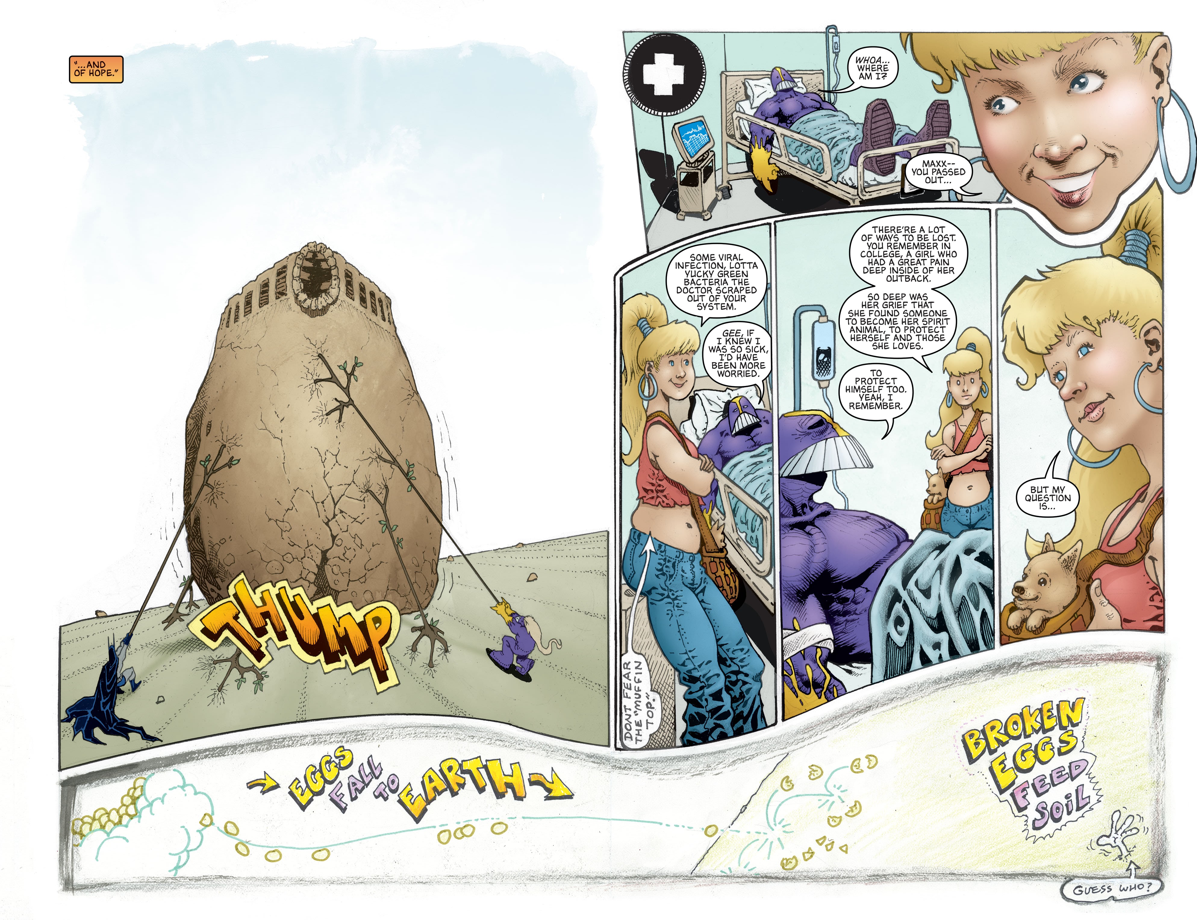 Read online Batman/The Maxx: Arkham Dreams comic -  Issue #5 - 16