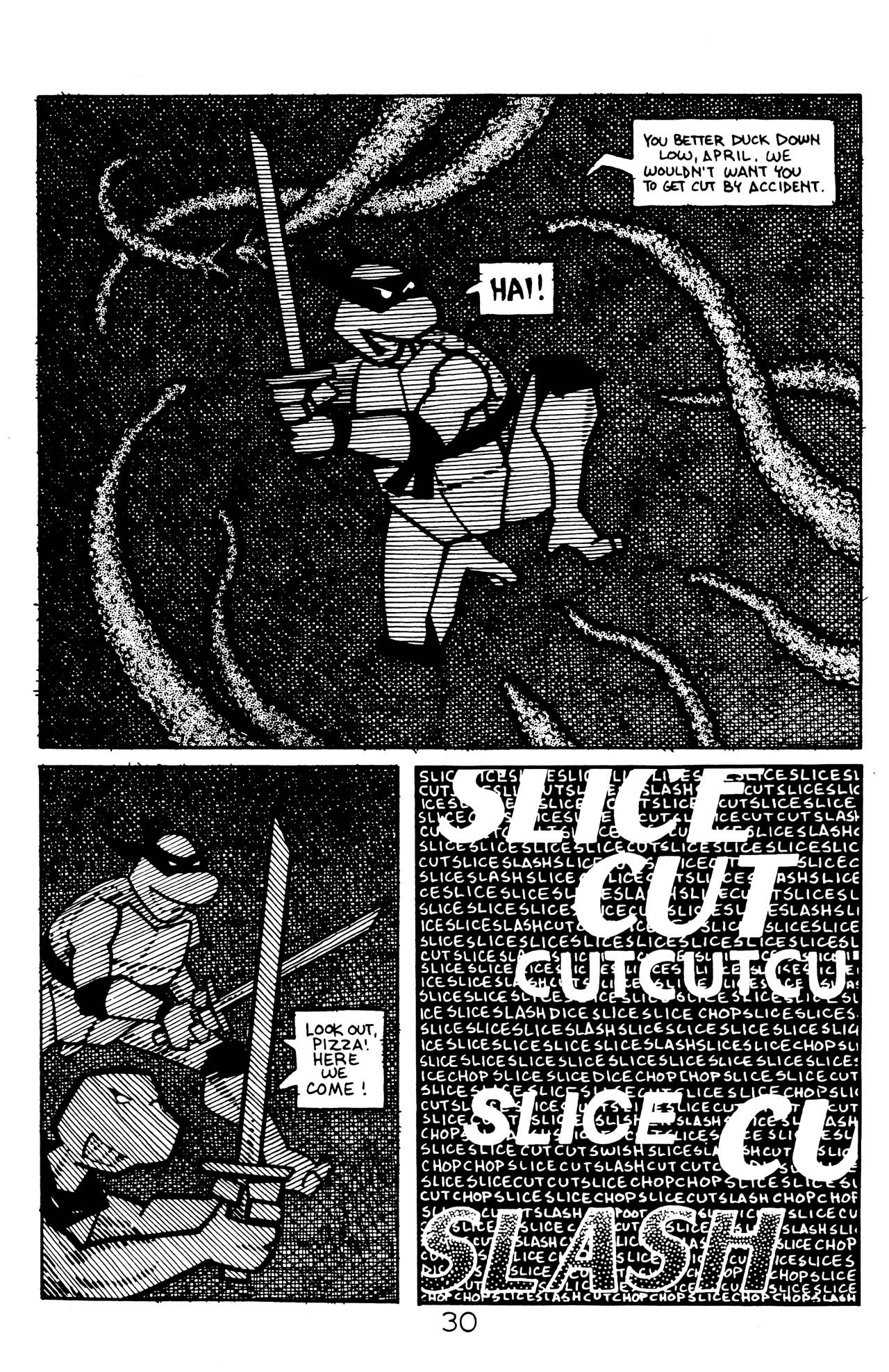 Read online The Haunted Pizza Teenage Mutant Ninja Turtles Special comic -  Issue # Full - 31