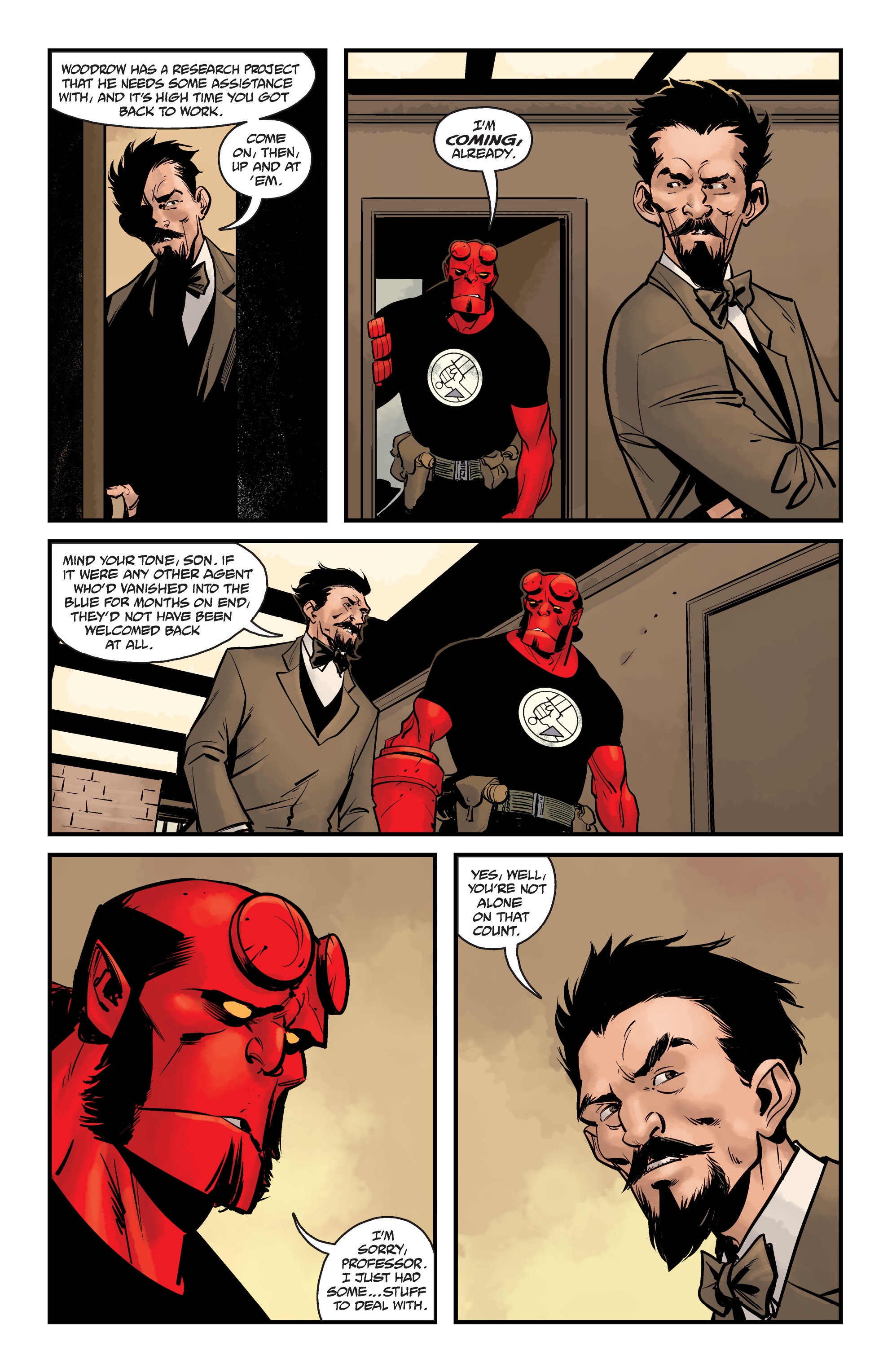Read online Hellboy and the B.P.R.D. 1956 comic -  Issue #5 - 20
