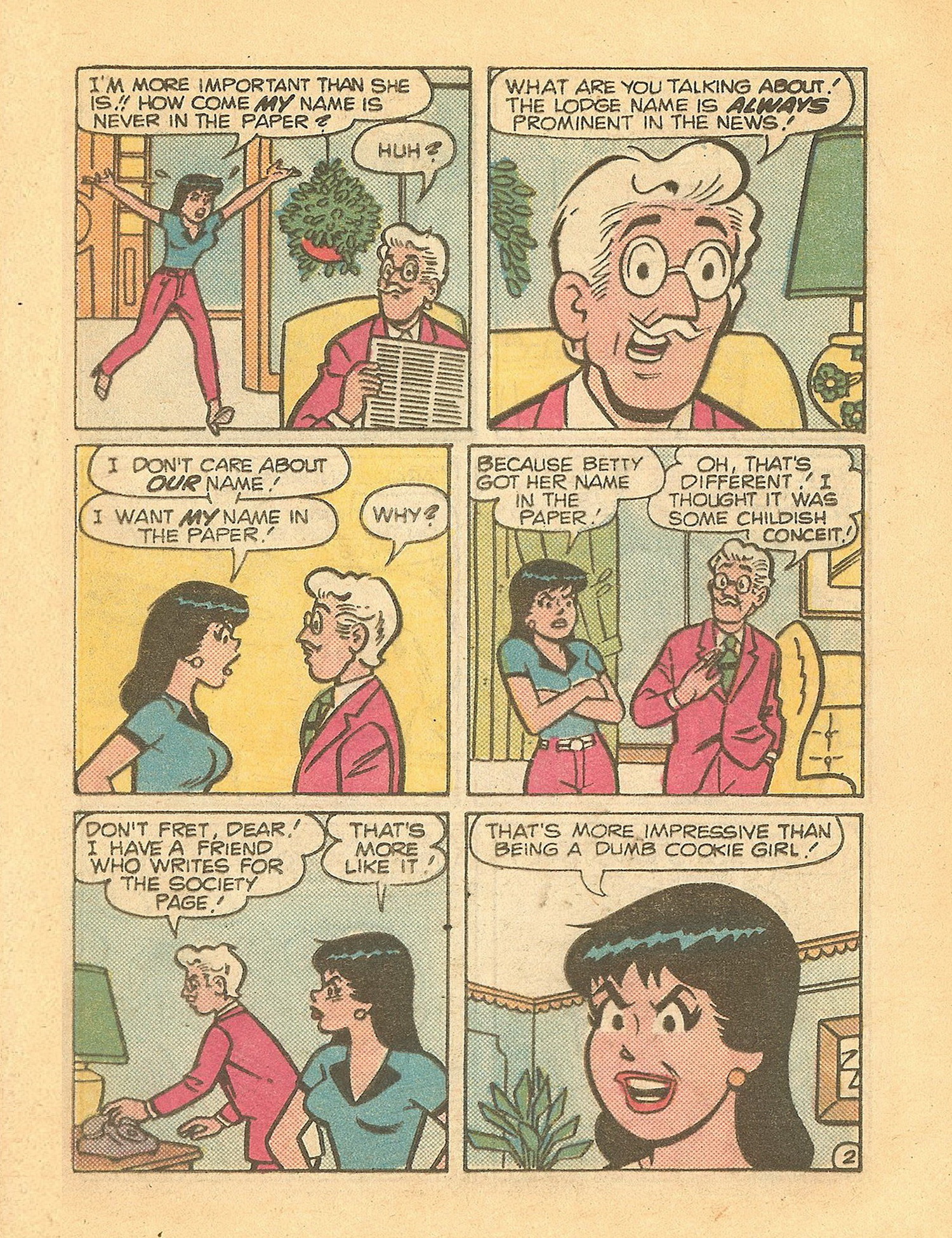 Read online Betty and Veronica Digest Magazine comic -  Issue #27 - 92