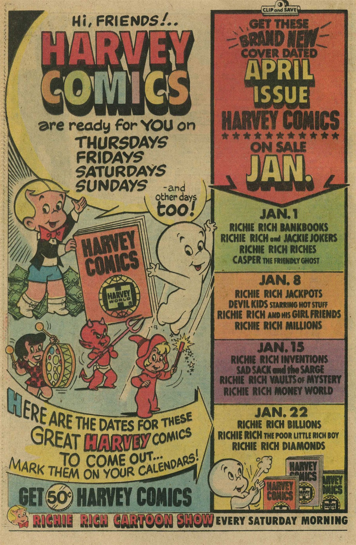 Read online Richie Rich & His Girl Friends comic -  Issue #9 - 20