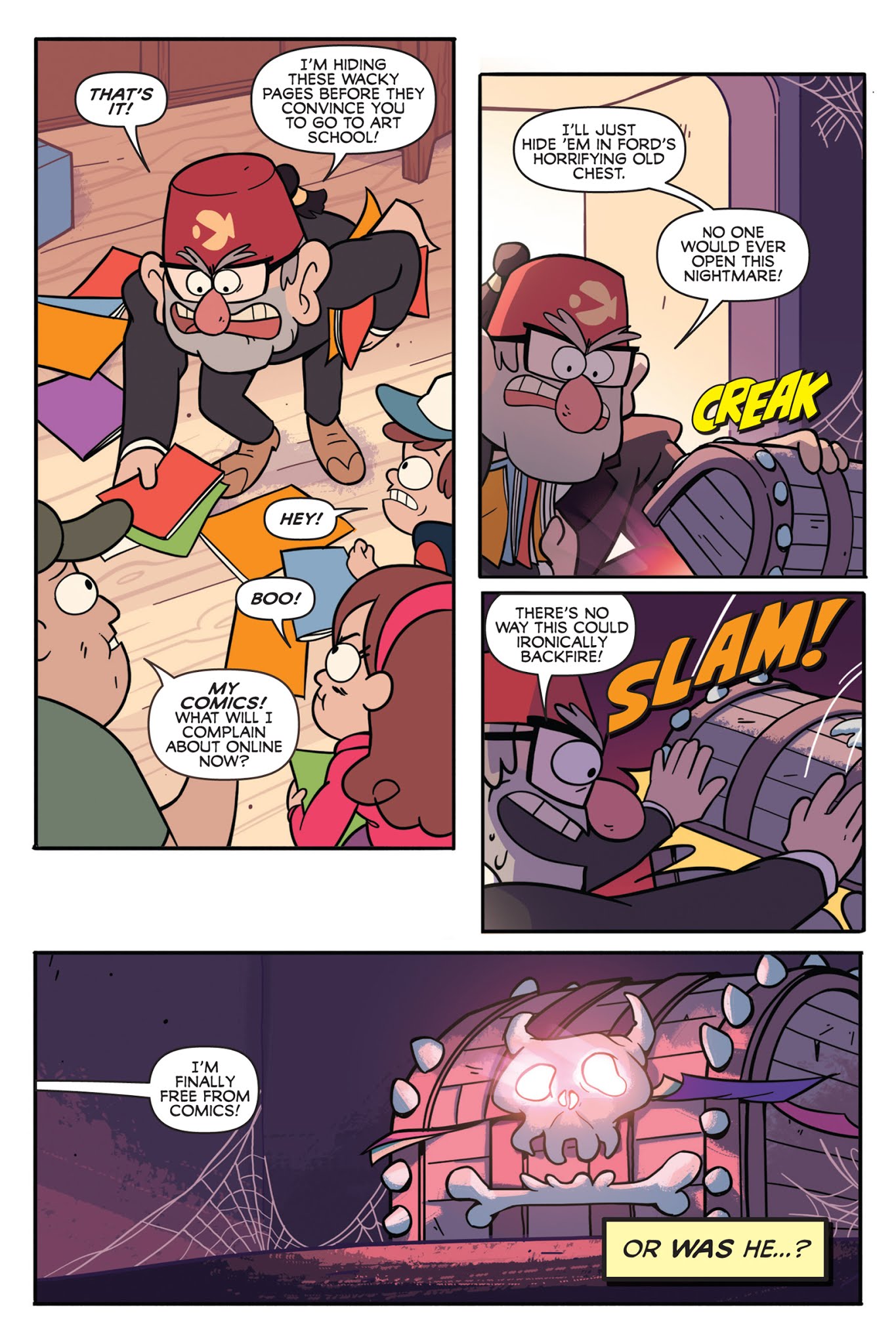 Read online Gravity Falls: Lost Legends comic -  Issue # TPB - 46