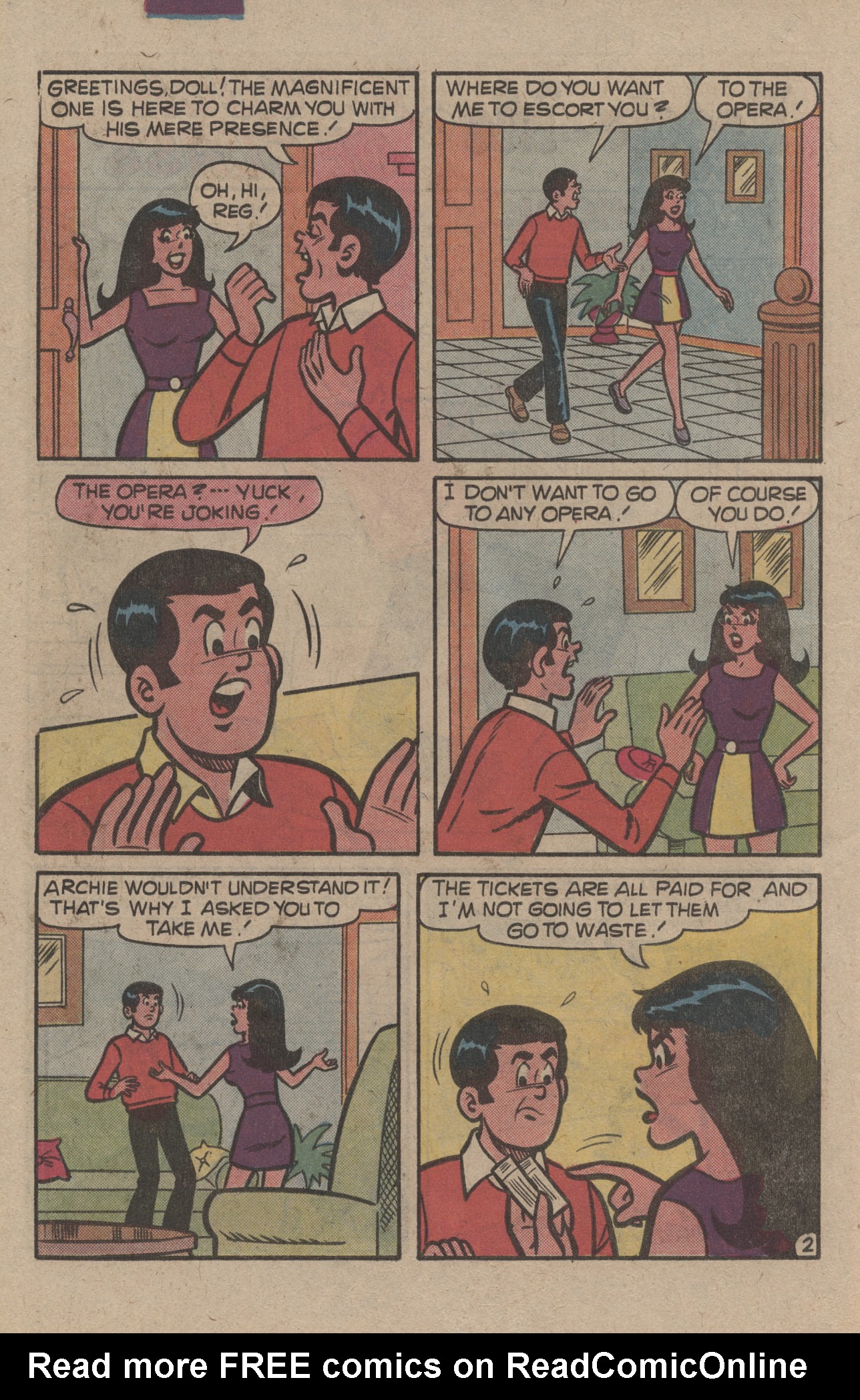 Read online Reggie and Me (1966) comic -  Issue #117 - 30