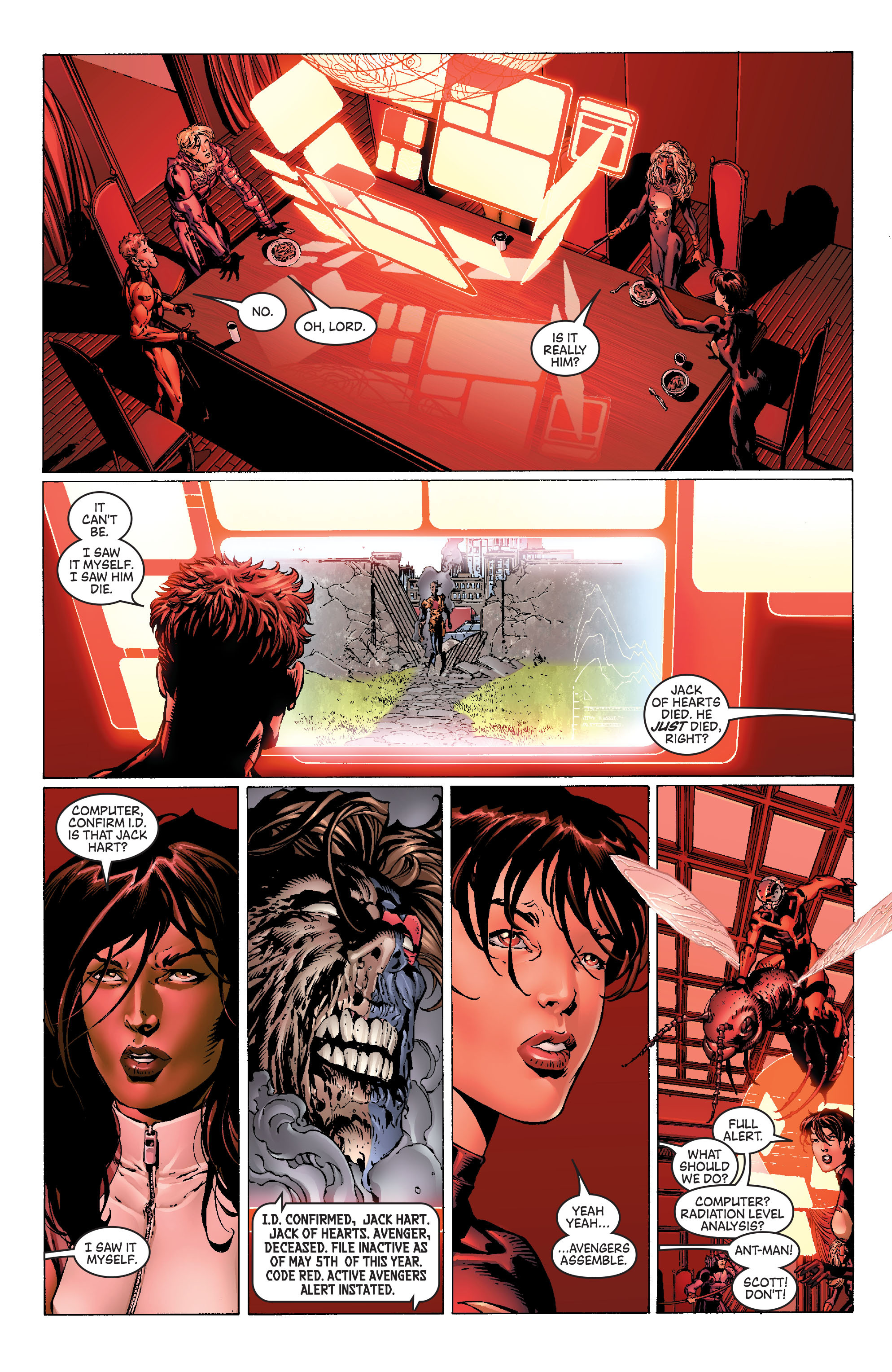 Read online Avengers (1998) comic -  Issue #500 - 5