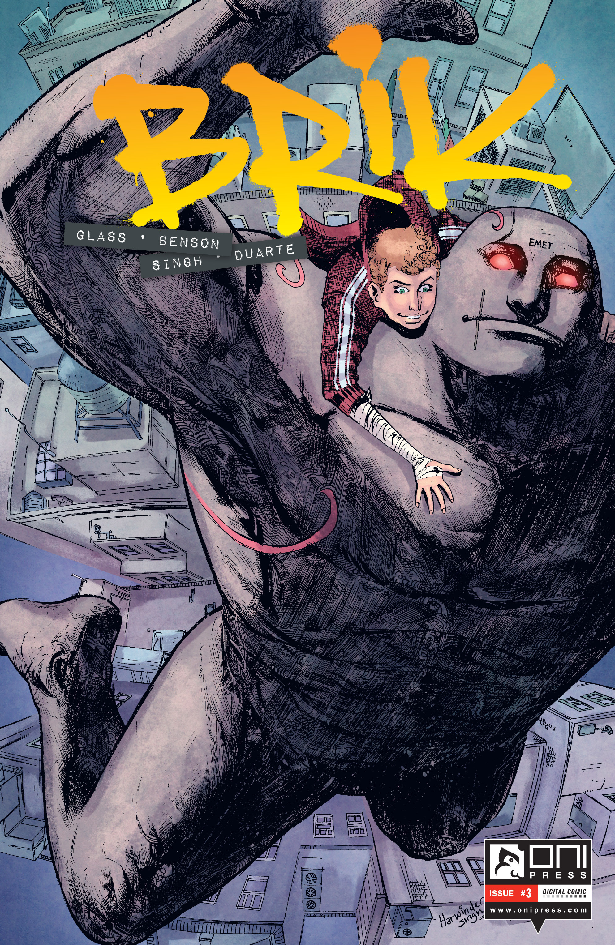 Read online Brik comic -  Issue #3 - 1