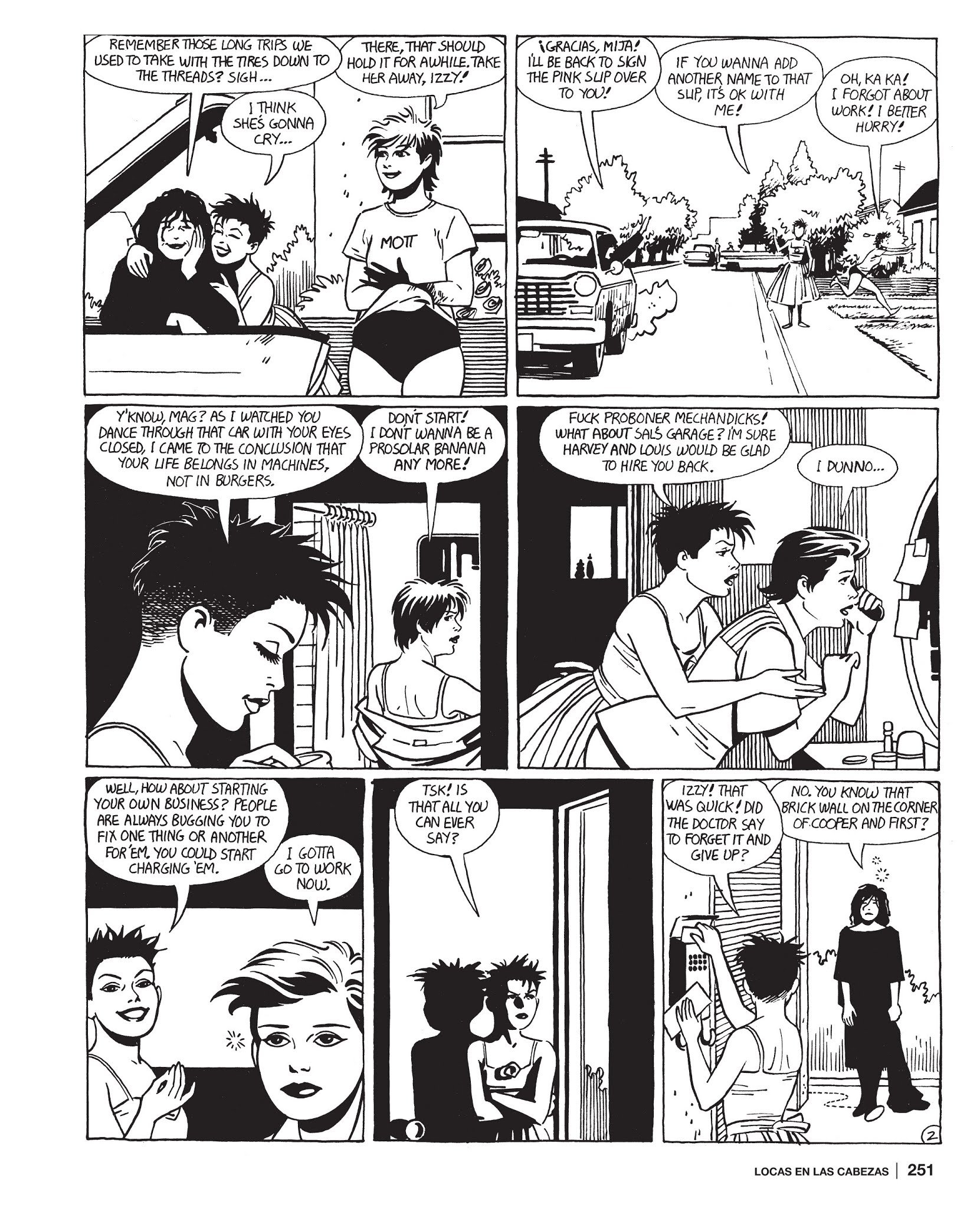 Read online Maggie the Mechanic: The Love & Rockets Library - Locas comic -  Issue # TPB (Part 3) - 62