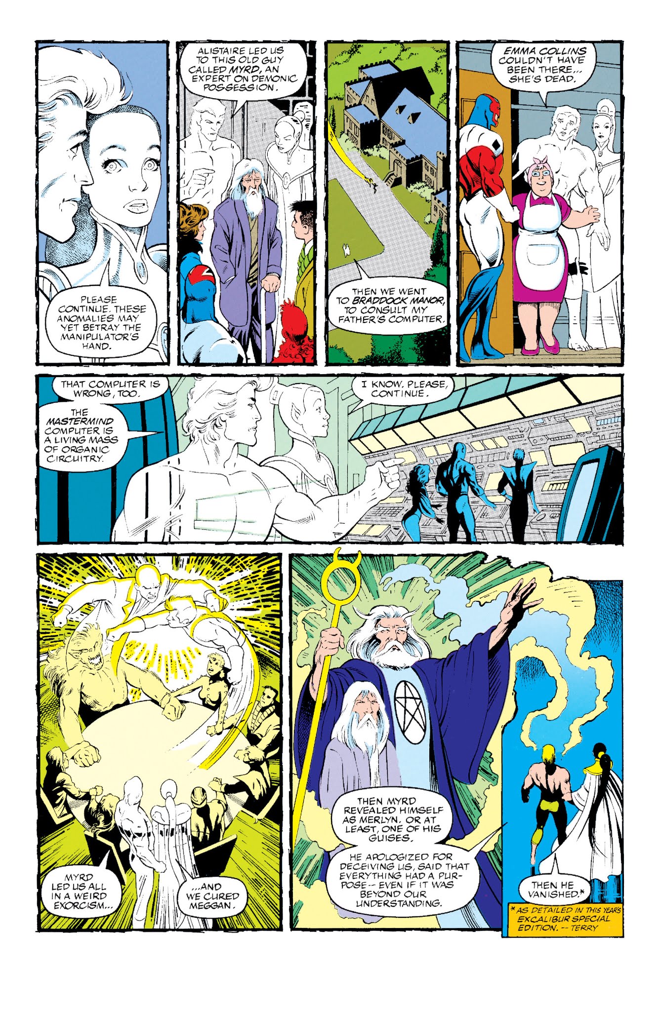 Read online Excalibur Visionaries: Alan Davis comic -  Issue # TPB 1 (Part 2) - 32