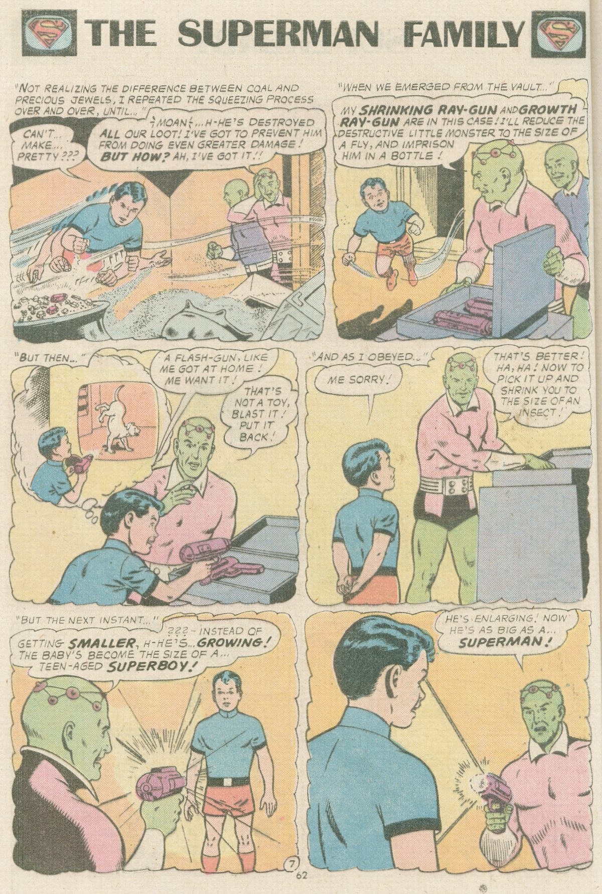 Read online The Superman Family comic -  Issue #167 - 62