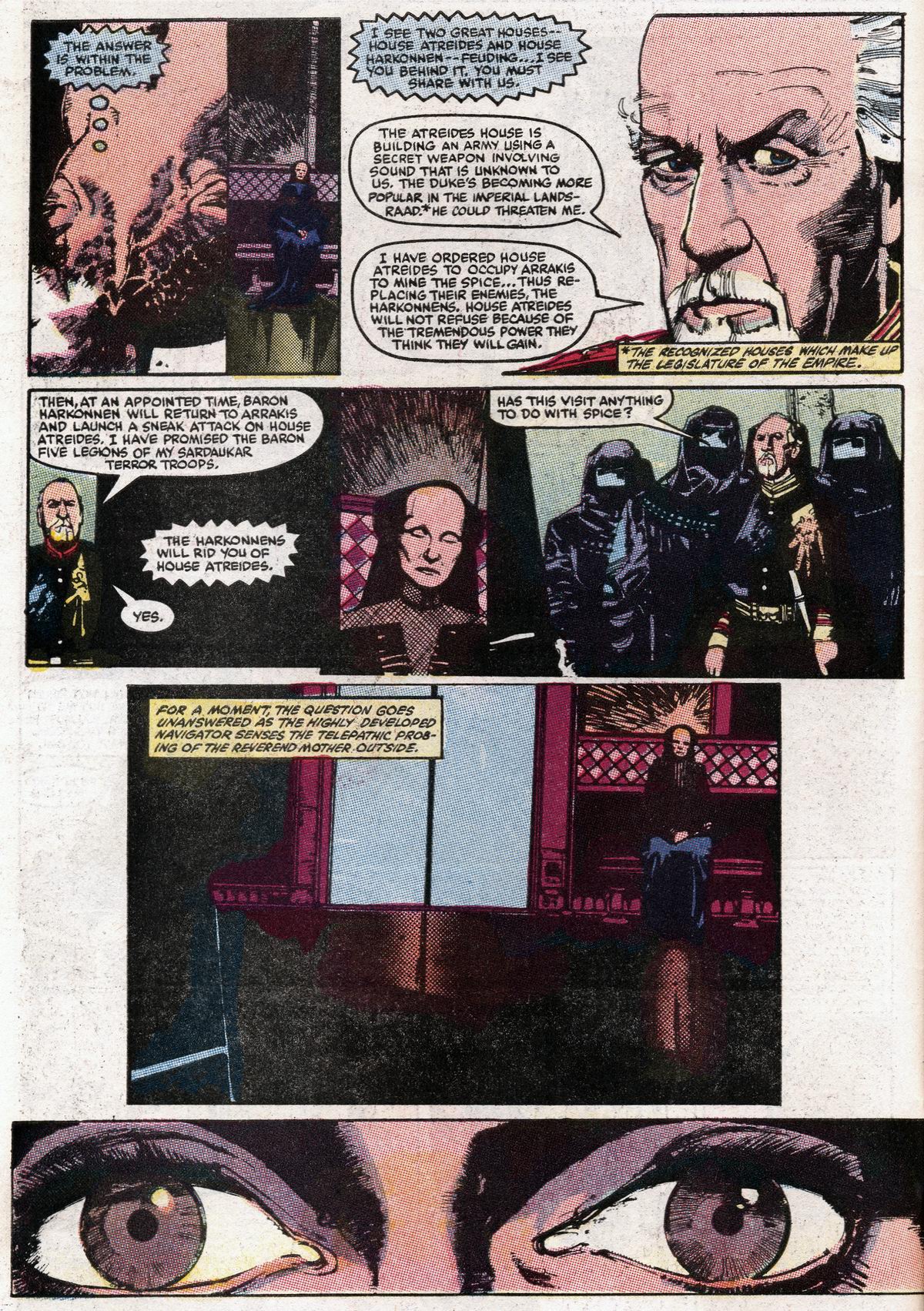 Read online Dune comic -  Issue #1 - 6