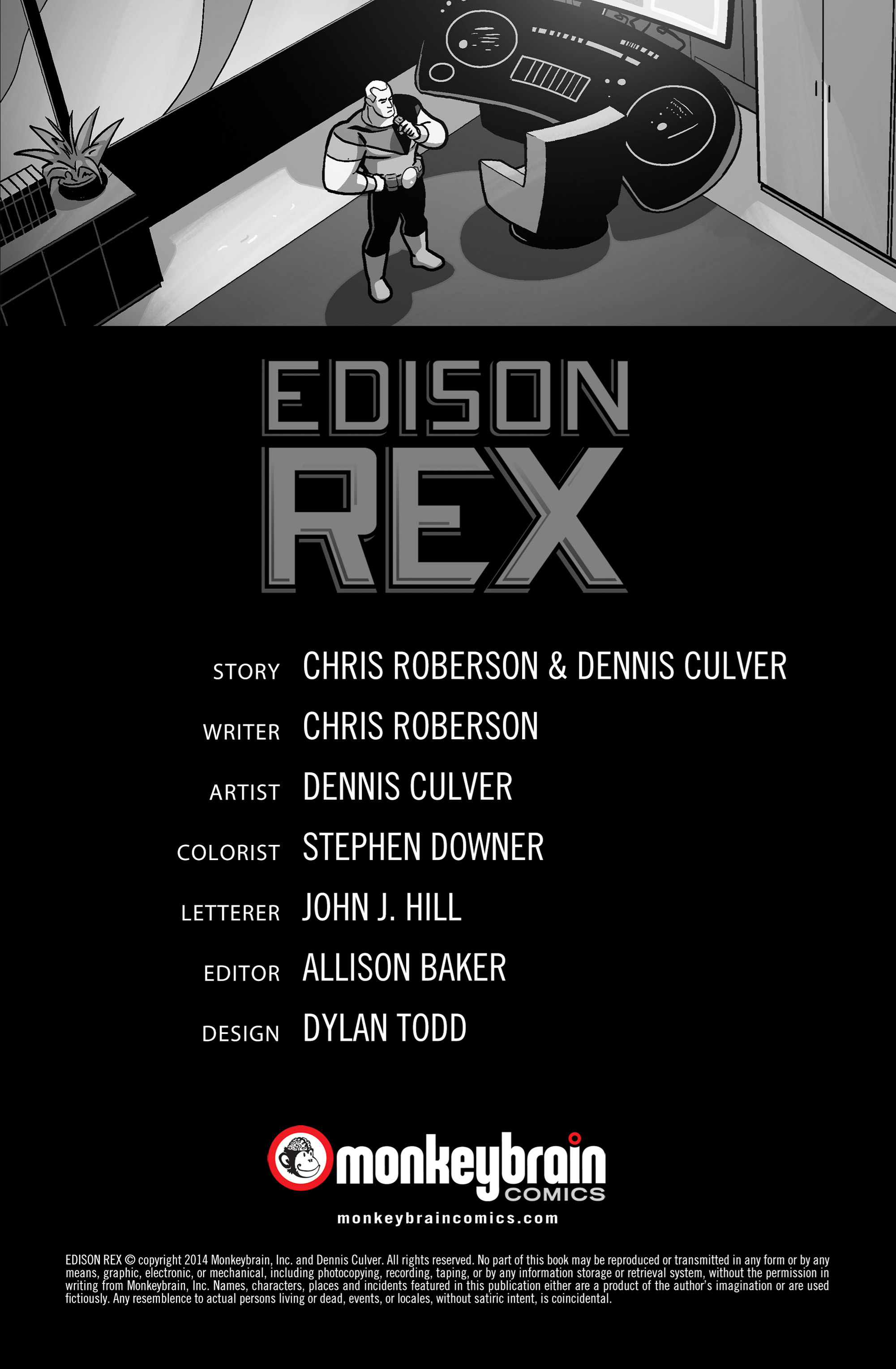 Read online Edison Rex comic -  Issue #16 - 2