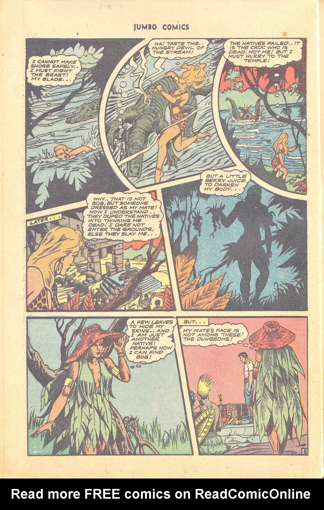 Read online Jumbo Comics comic -  Issue #74 - 10