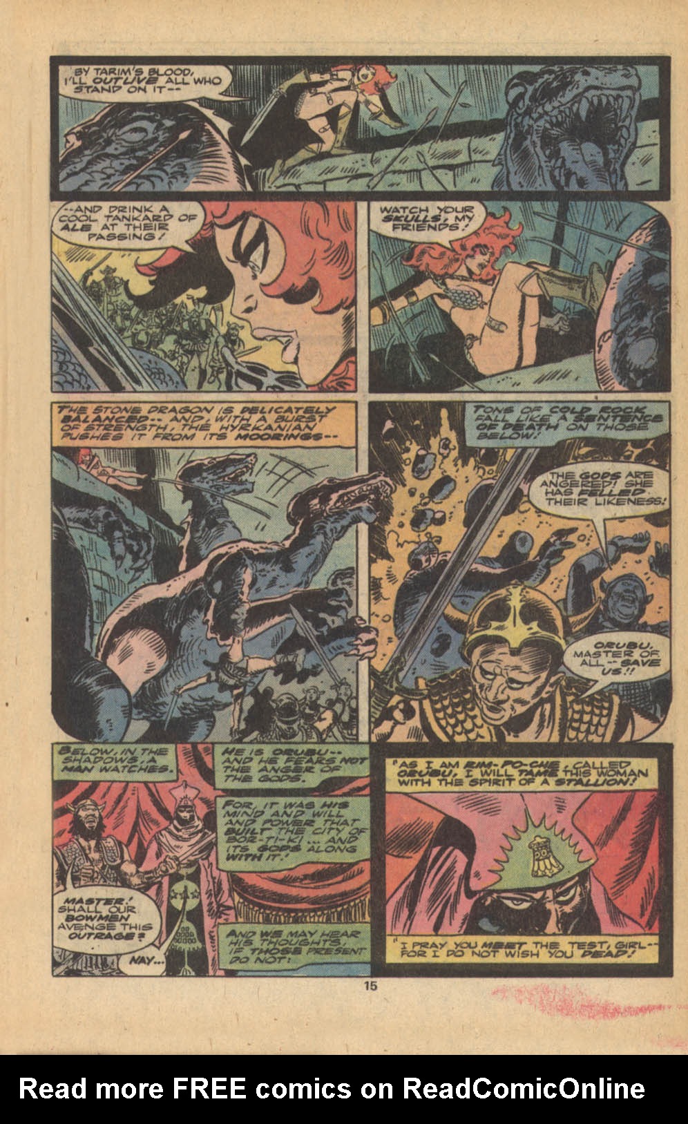 Read online Red Sonja (1977) comic -  Issue #5 - 10