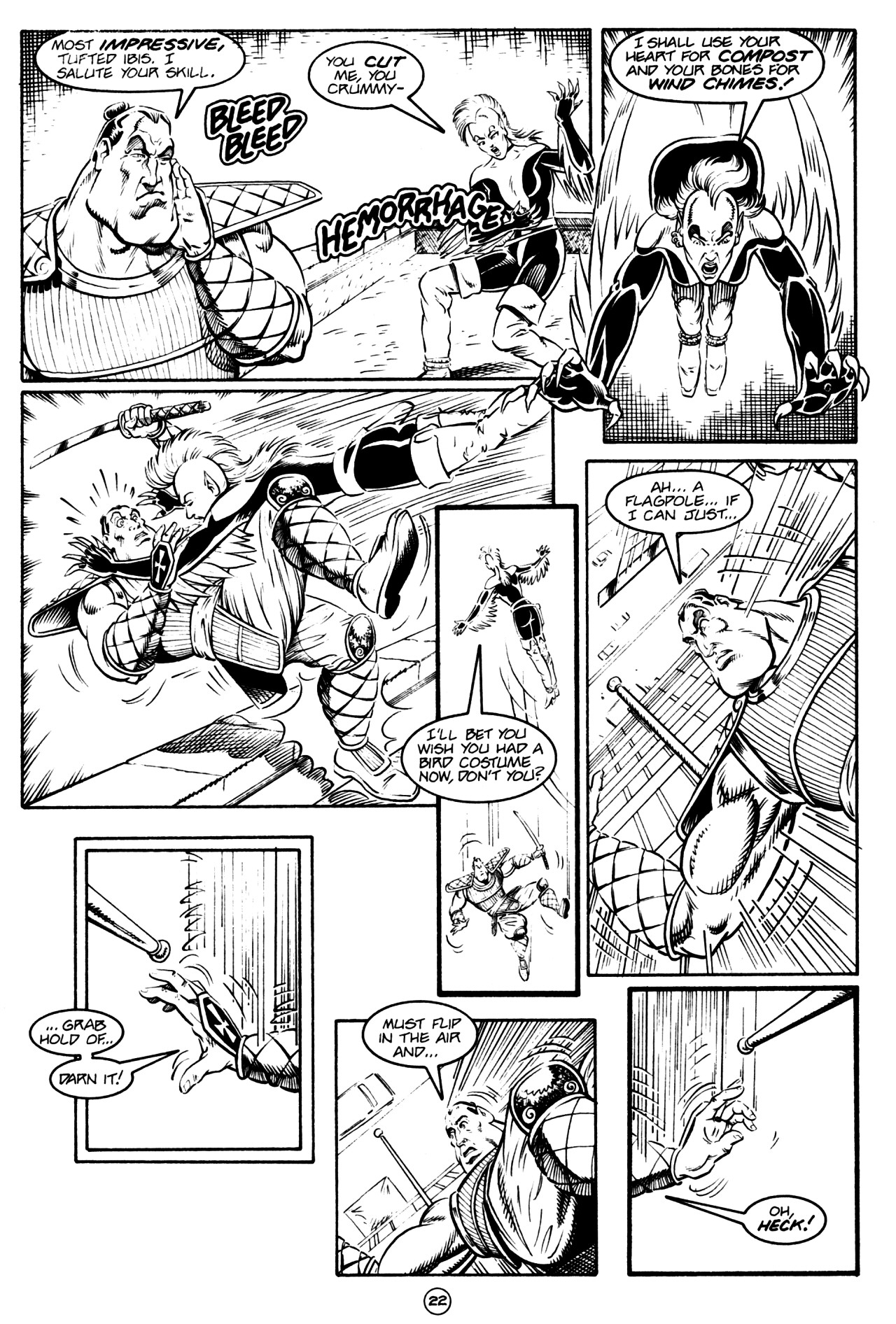 Read online Paul the Samurai (1992) comic -  Issue #4 - 24