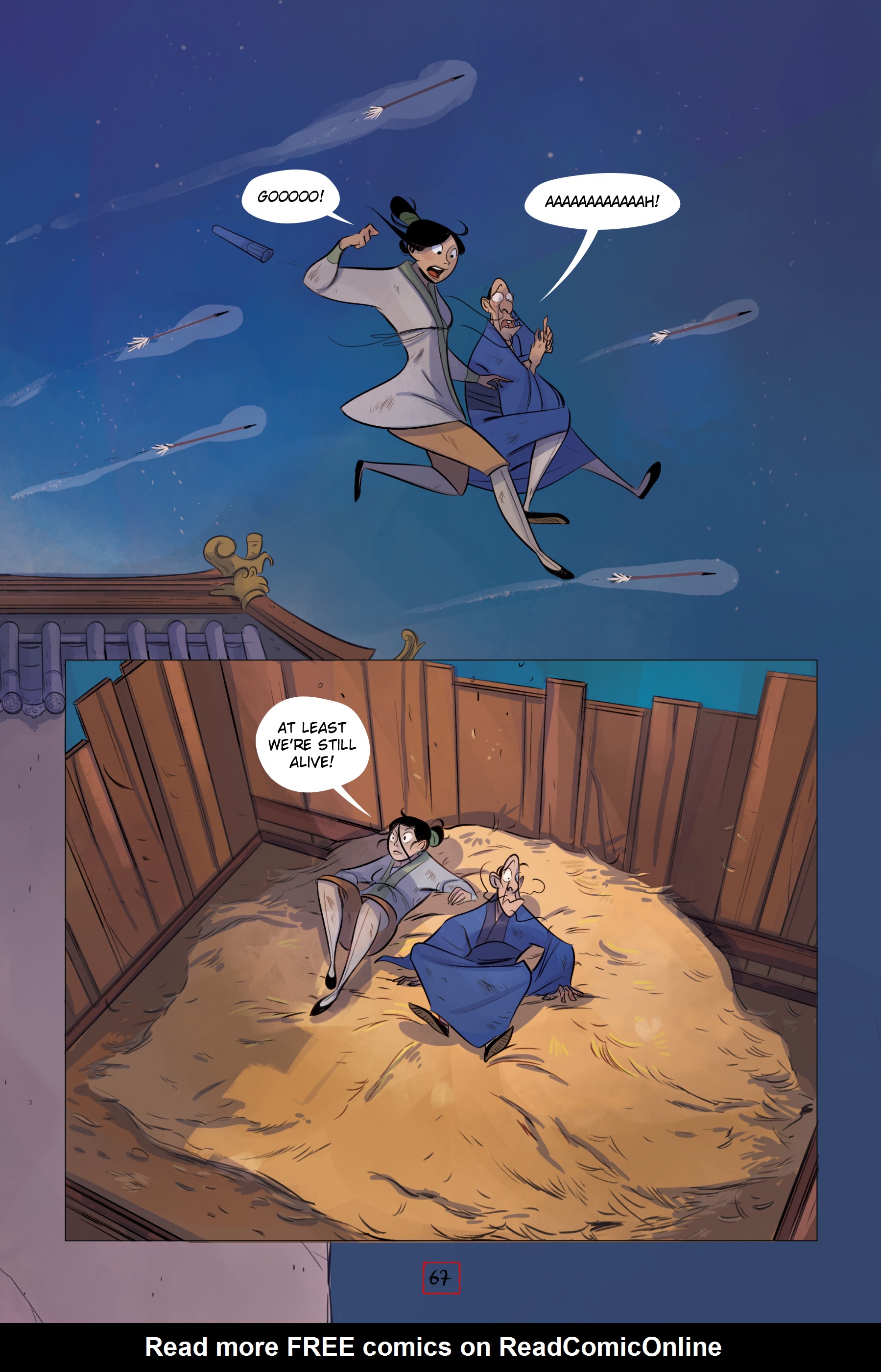 Read online Disney Mulan's Adventure Journal: The Palace of Secrets comic -  Issue # TPB - 66