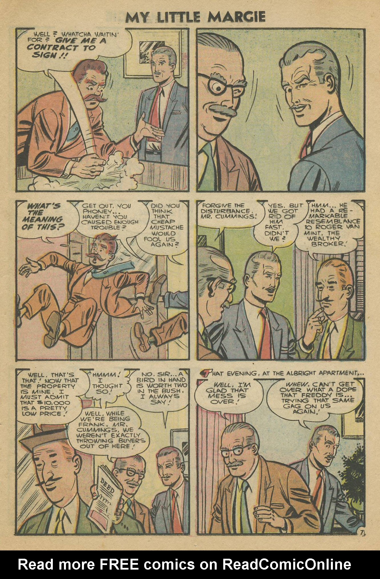 Read online My Little Margie (1954) comic -  Issue #12 - 17