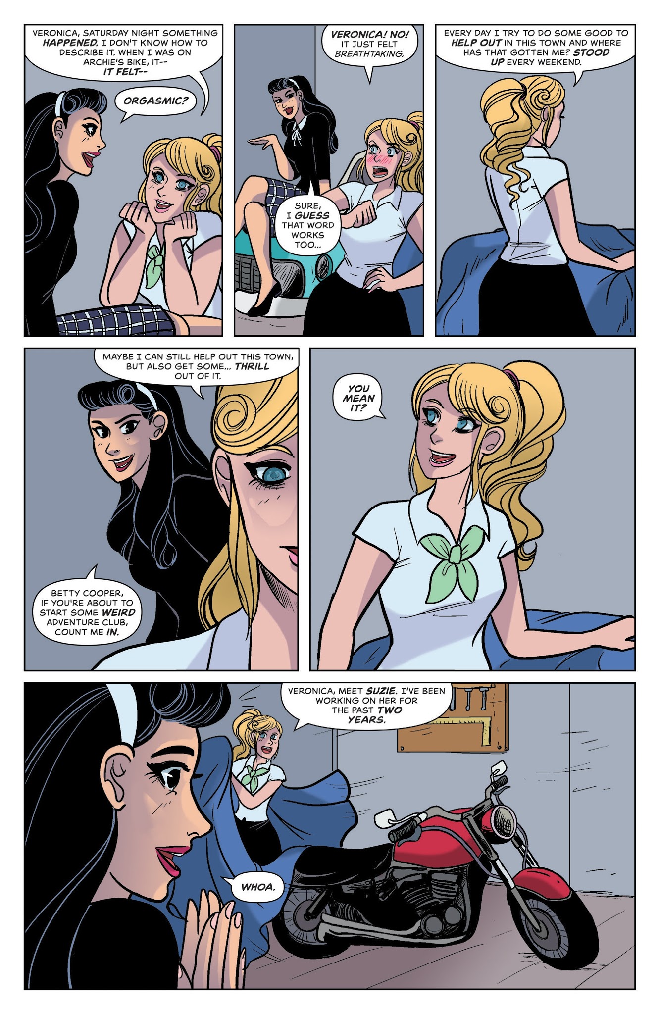Read online Betty & Veronica: Vixens comic -  Issue #1 - 19