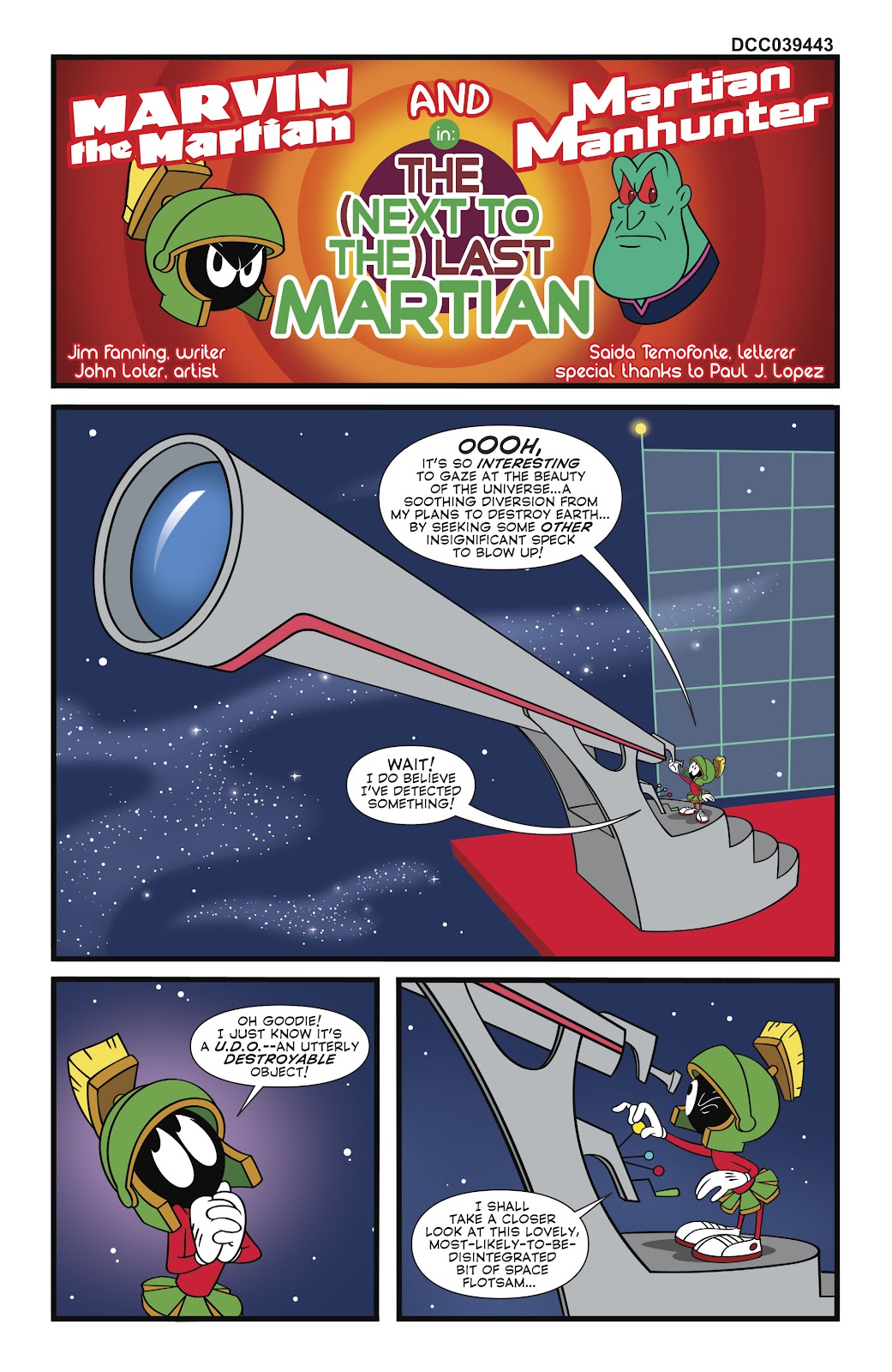 Martian Manhunter/Marvin the Martian Special issue Full - Page 34