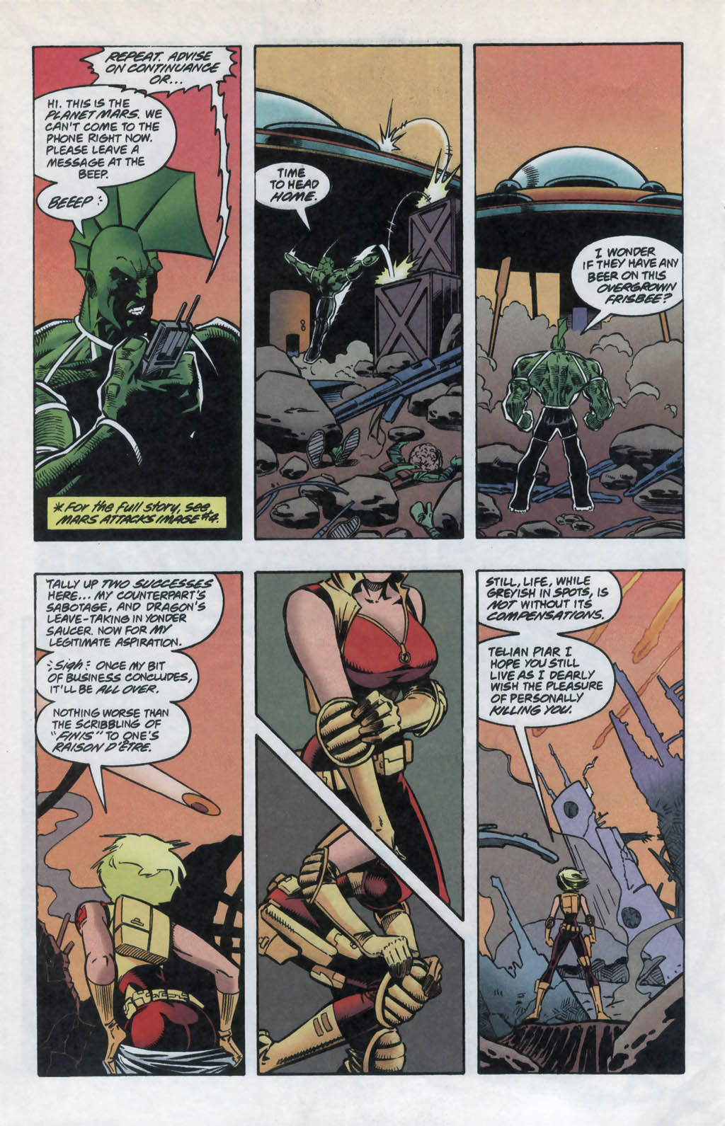 Mars Attacks The Savage Dragon issue 4 - Page 20