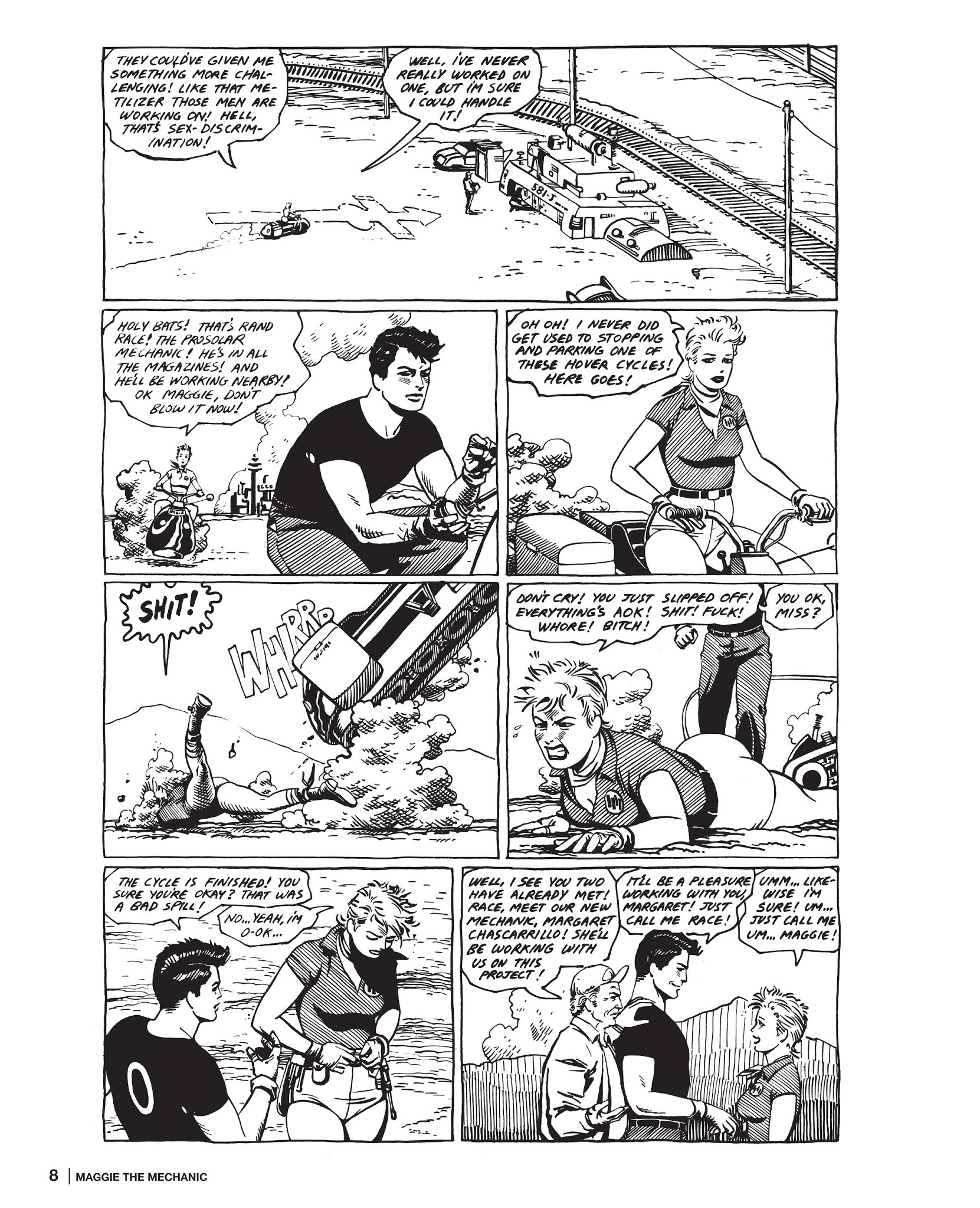Read online Maggie the Mechanic: The Love & Rockets Library - Locas comic -  Issue # TPB (Part 1) - 8