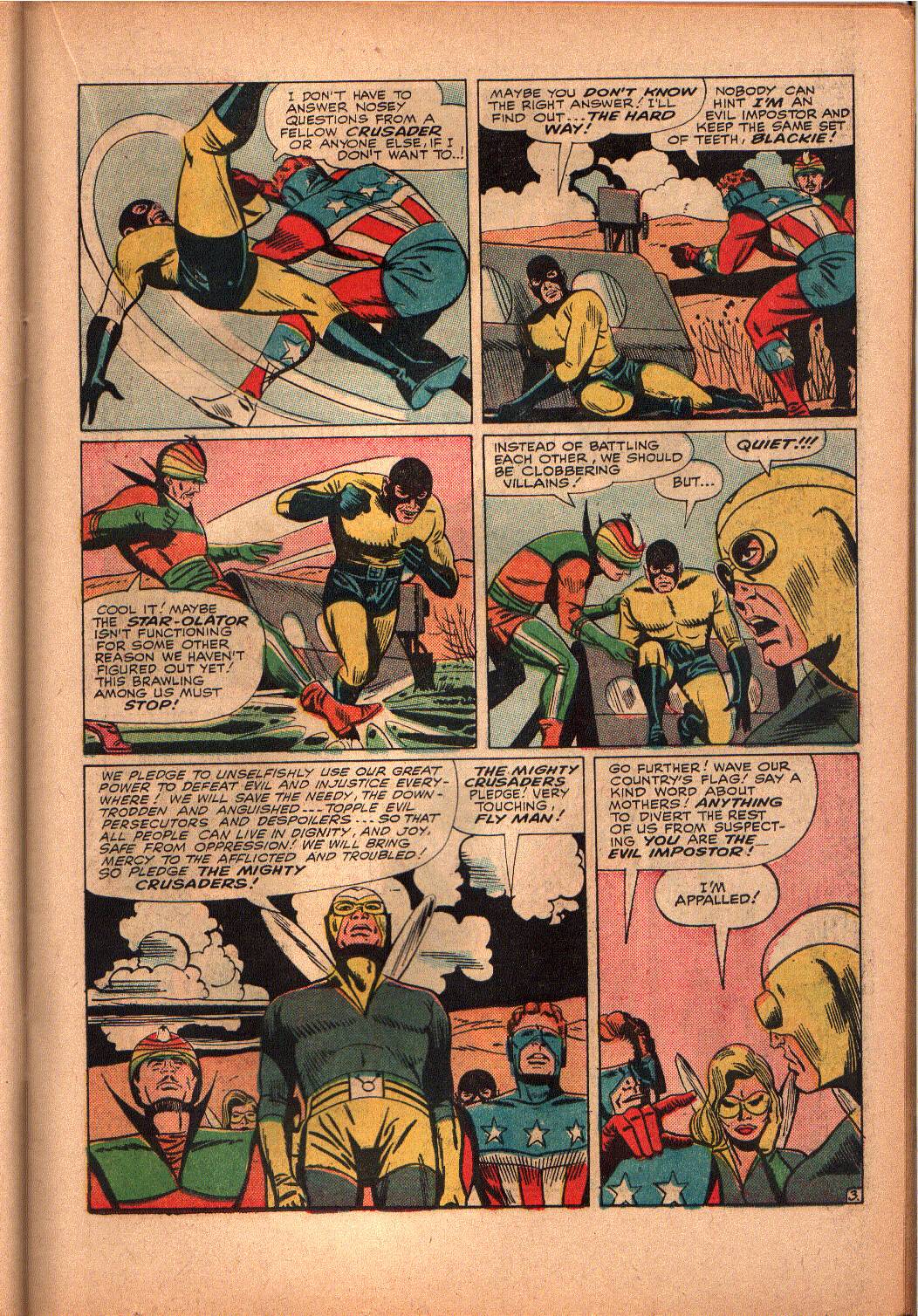 Read online The Mighty Crusaders (1965) comic -  Issue #3 - 12